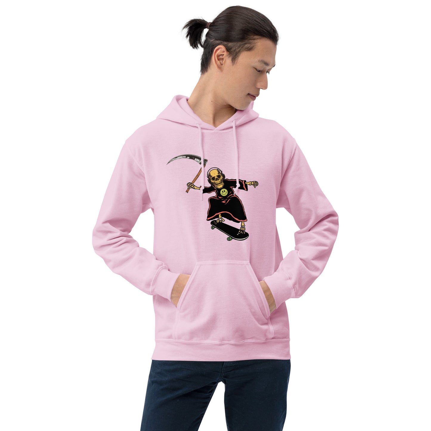 Skateboarding Reaper Unisex Hoodie