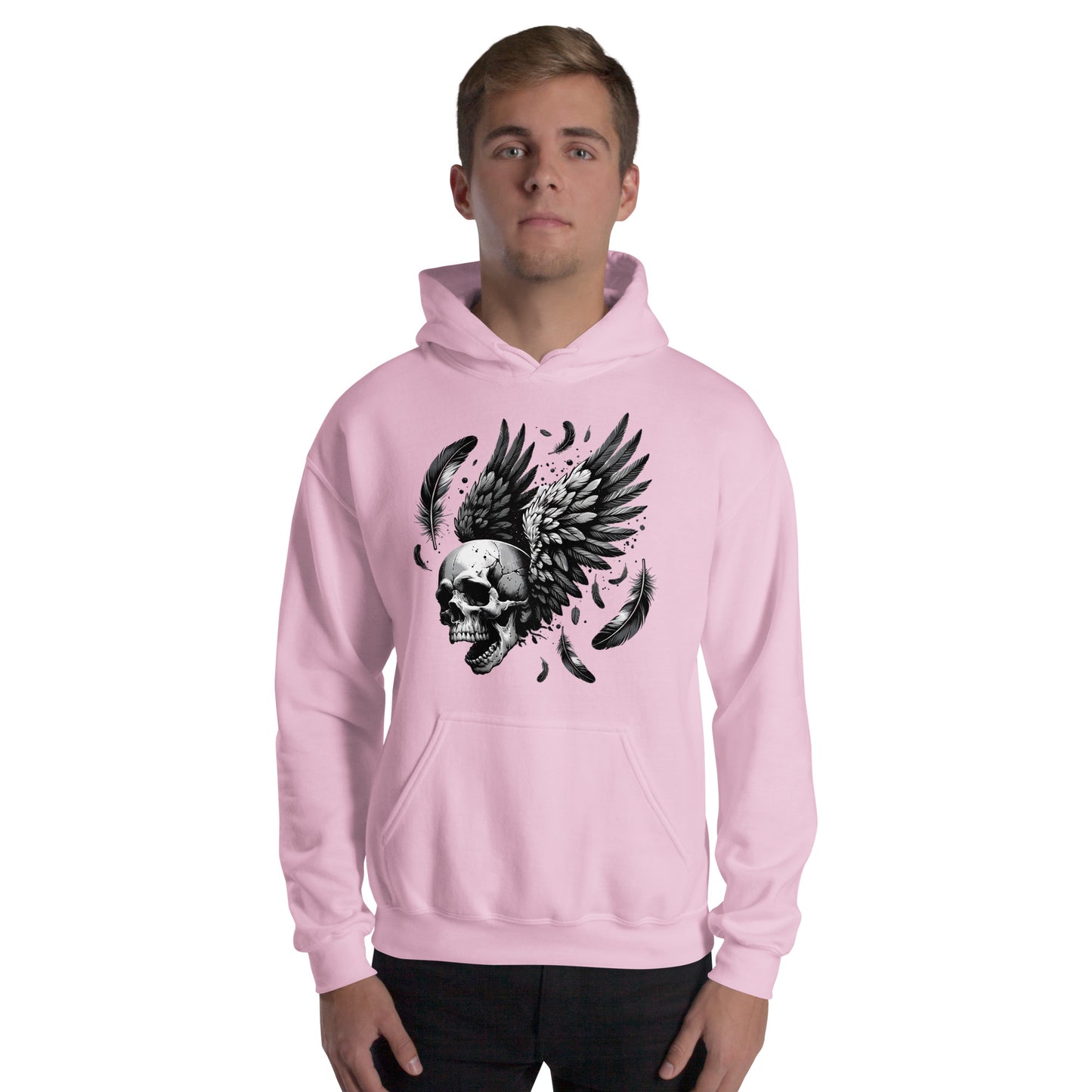 Flying Skull Unisex Hoodie