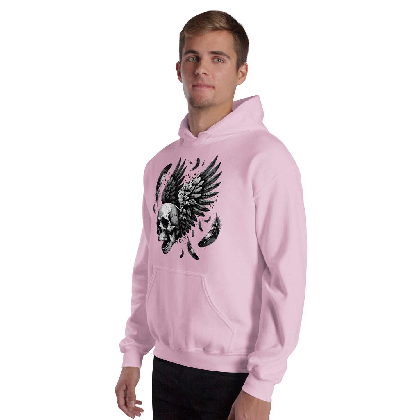 Flying Skull Unisex Hoodie