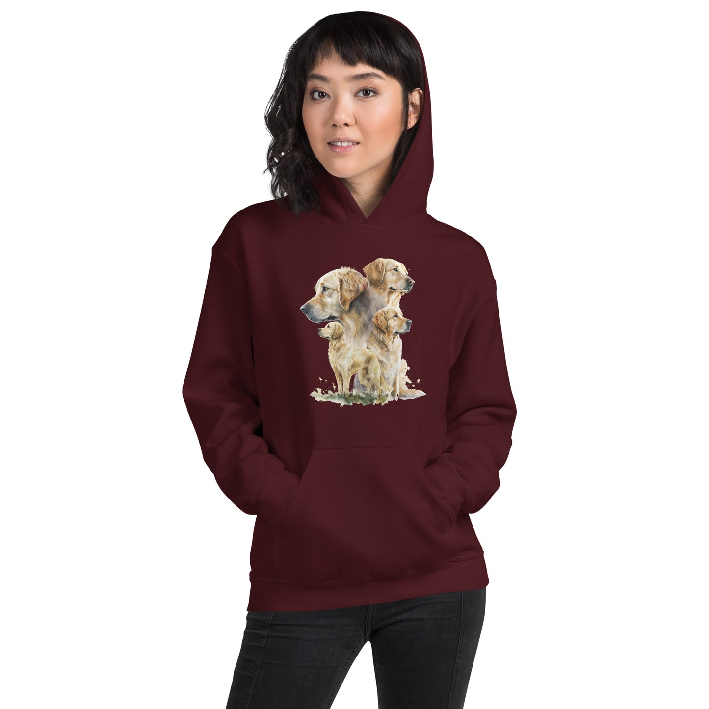 Golden Retrievers Unisex Hoodie