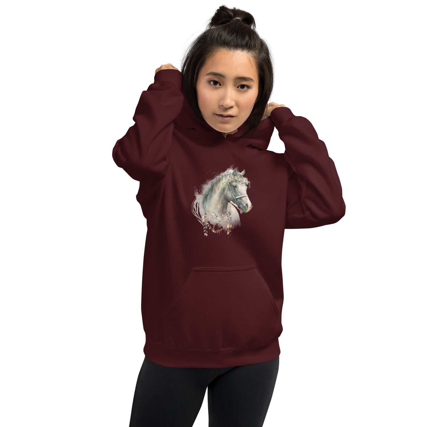 Whimsical Horse Unisex Hoodie