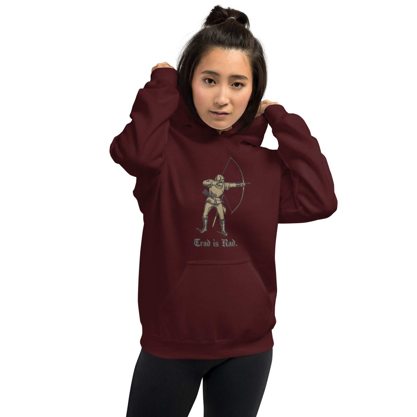 Traditional Archery is Rad Unisex Hoodie