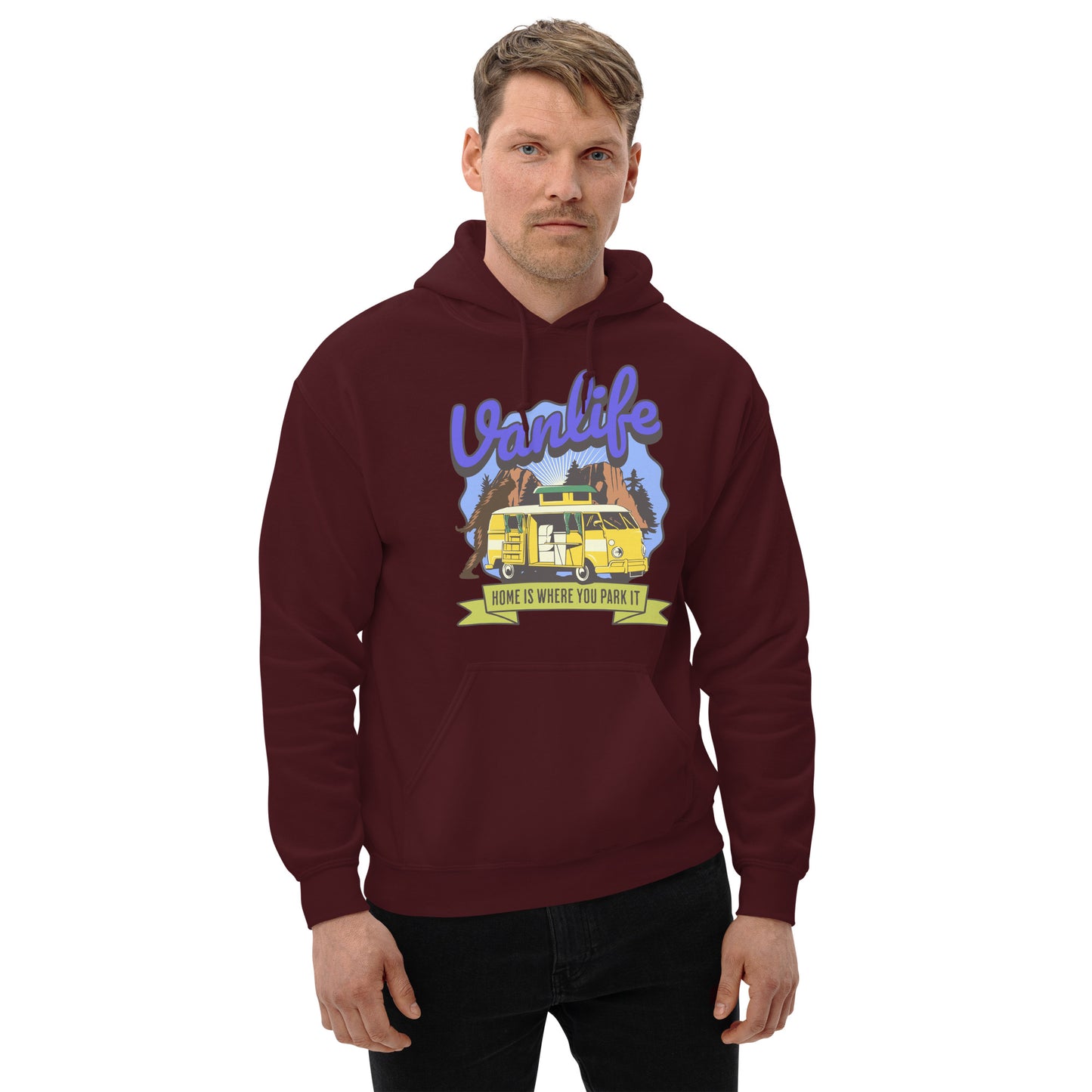 Van Life Home Is Where You Park It Unisex Hoodie