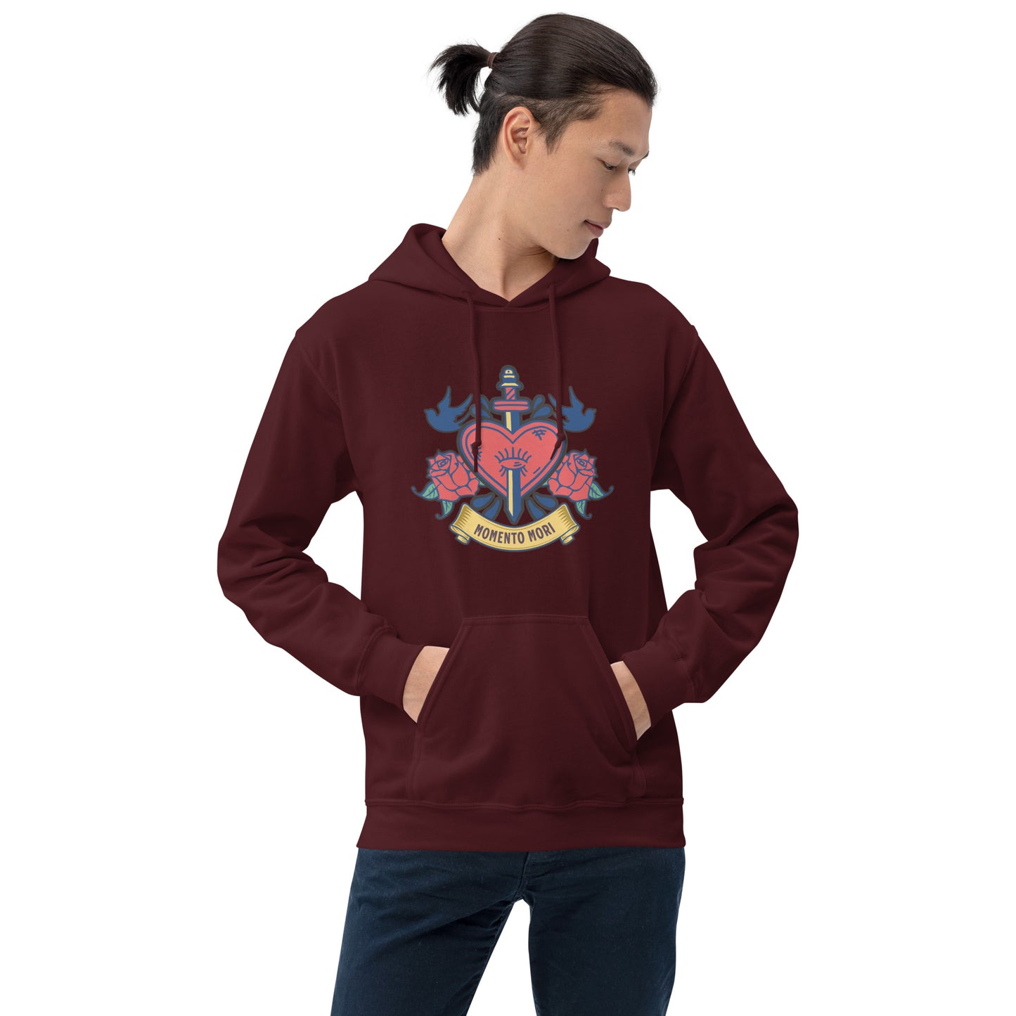 Momento Morí Heart & Dagger Unisex Hoodie