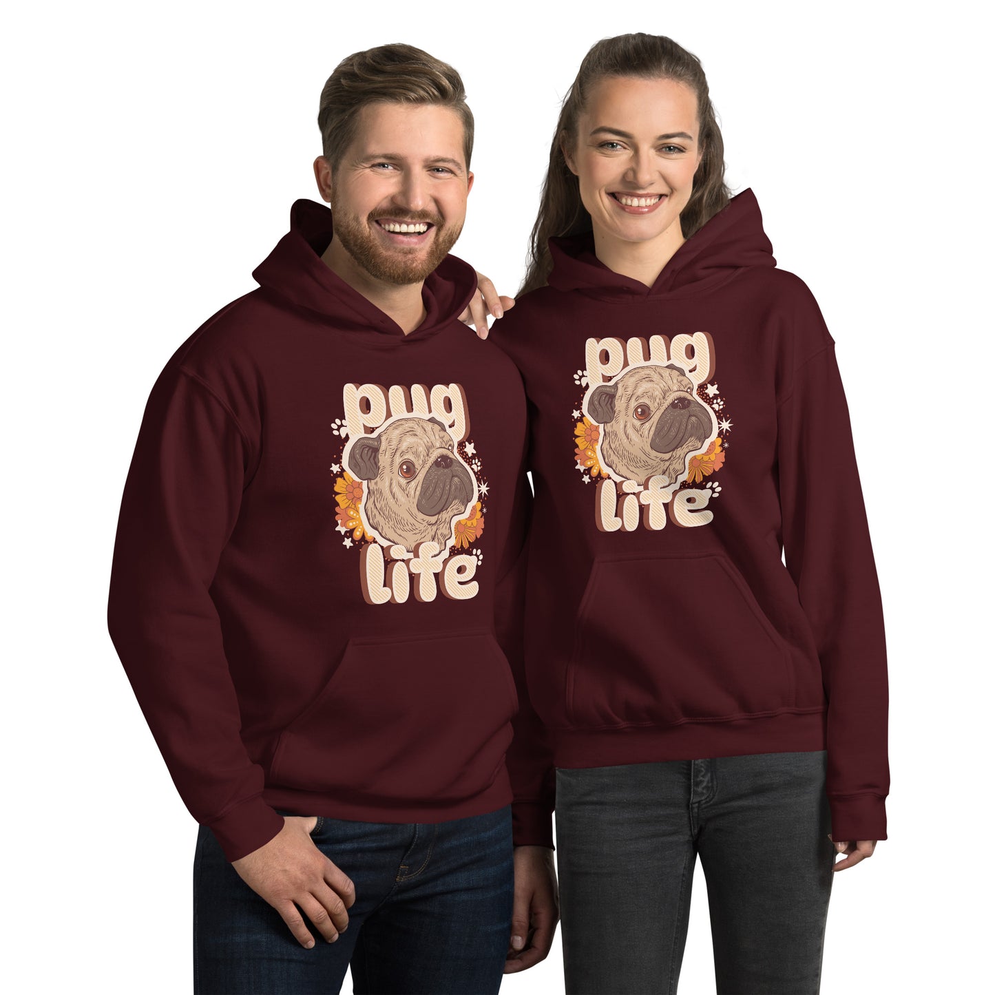 Pug Life Unisex Hoodie