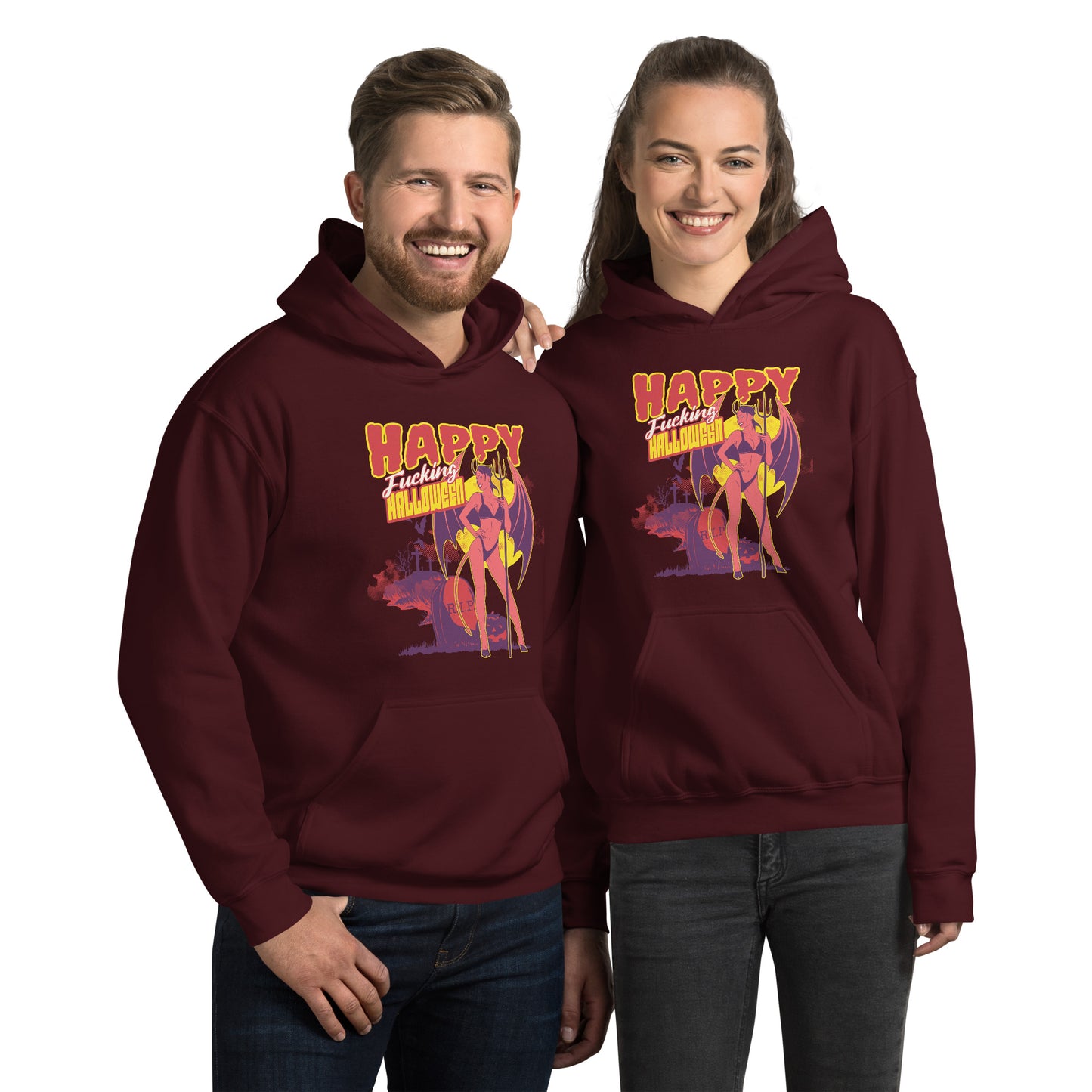 Happy F@#king Halloween Unisex Hoodie