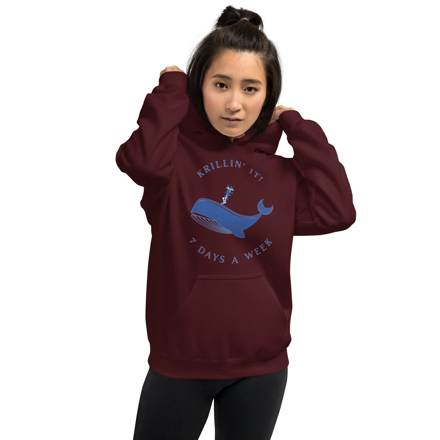 Whales Krillin' It! Unisex Hoodie