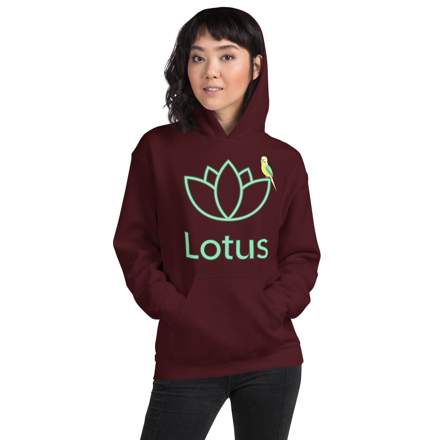 Lotus Bird Unisex Hoodie