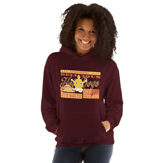 Buddhist Hot Dogs Unisex Hoodie