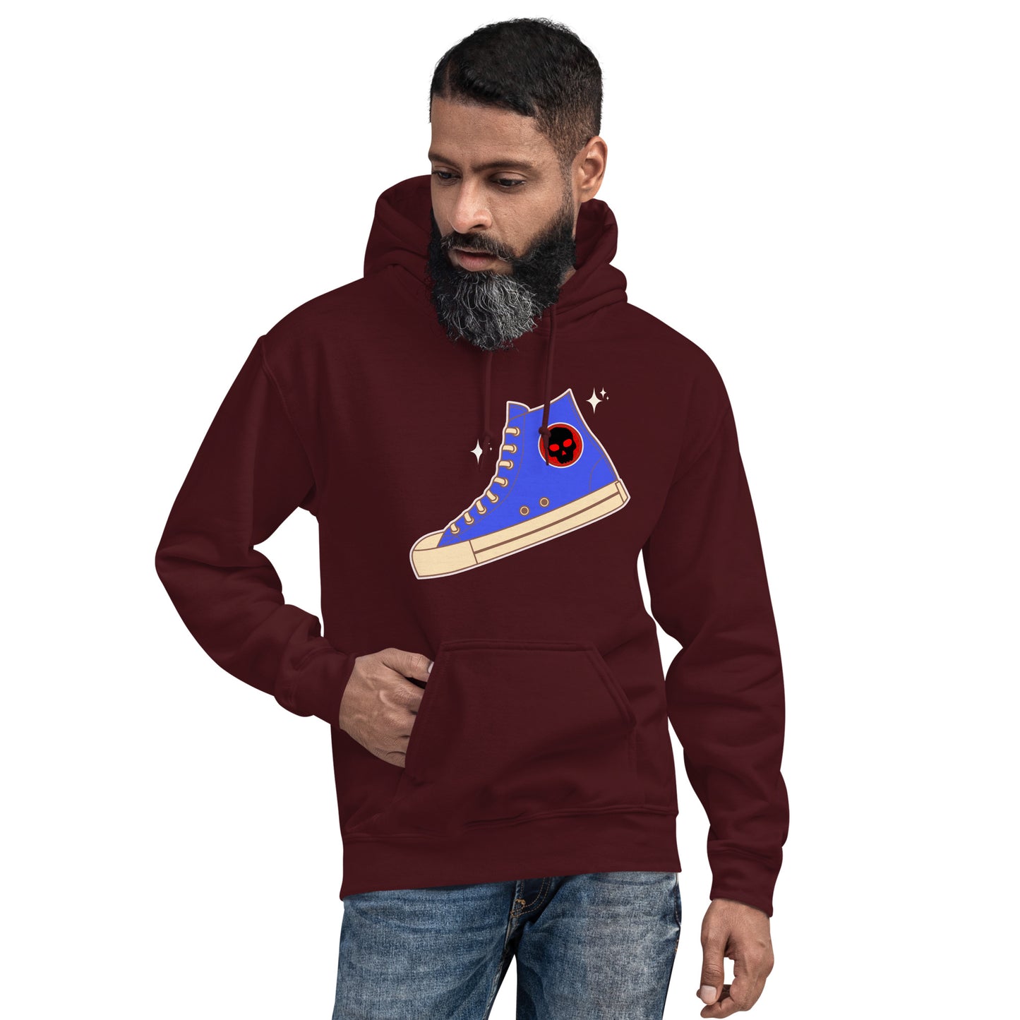 High Top Sneaker Unisex Hoodie