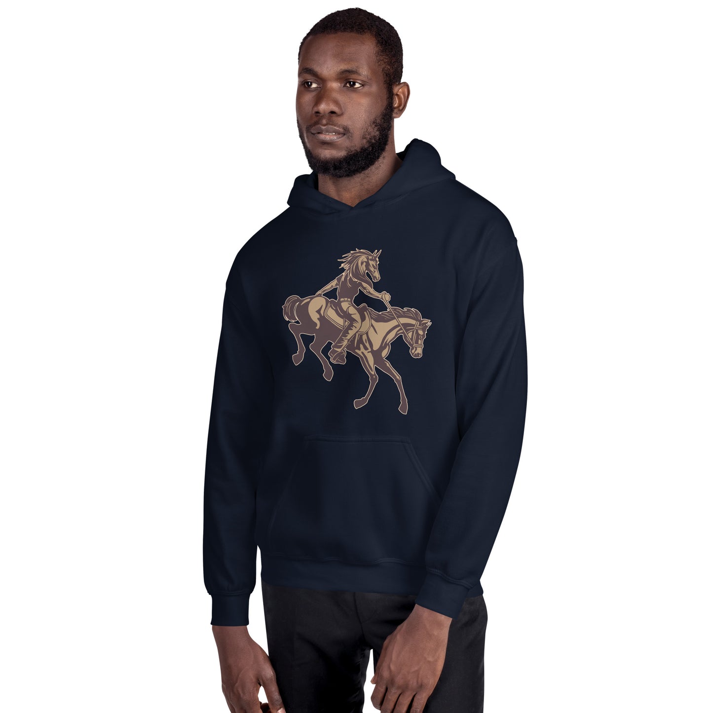 Horse-Man Unisex Hoodie