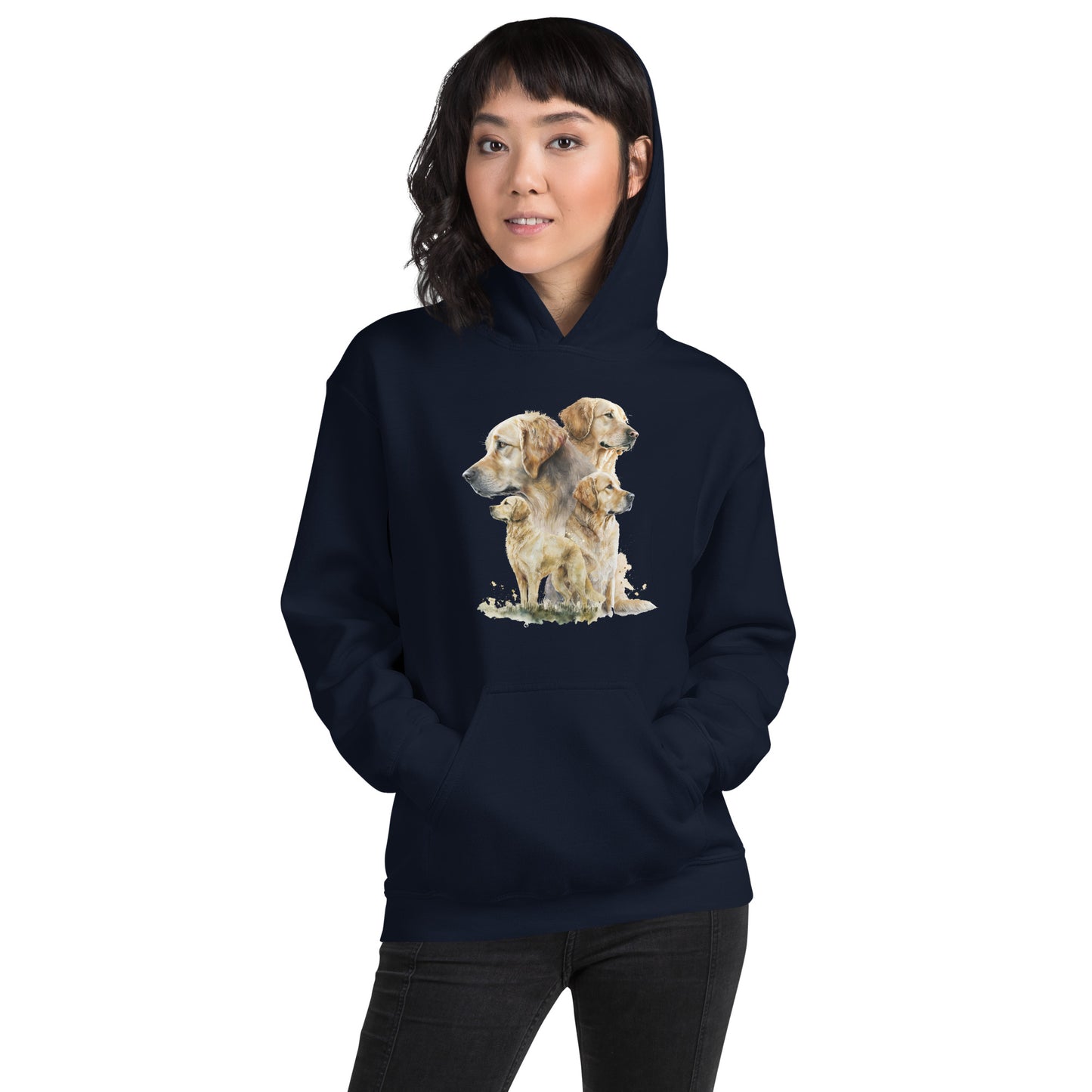 Golden Retrievers Unisex Hoodie