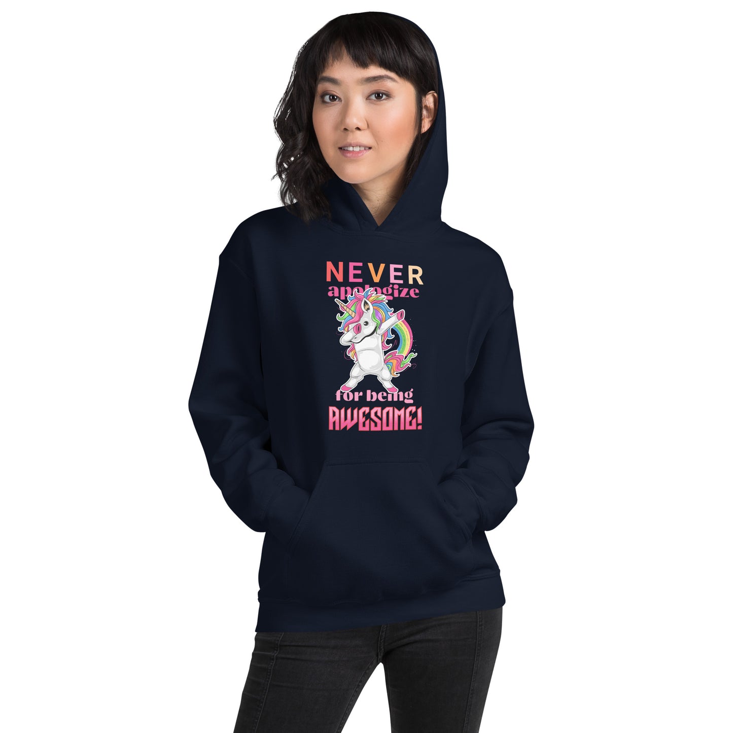 Unicorn Never Apologize Unisex Hoodie