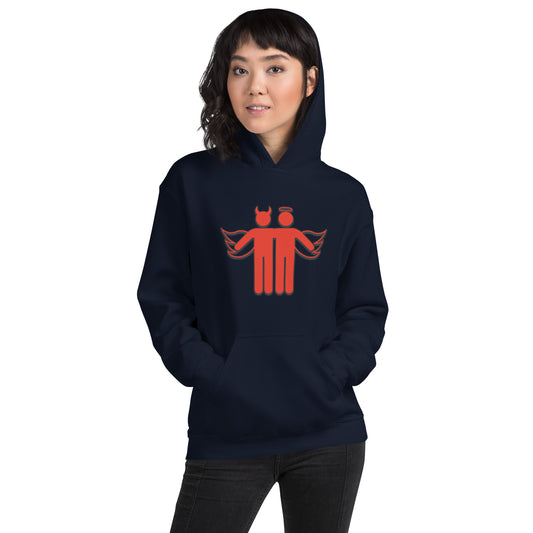 Devil & Angel Unisex Hoodie