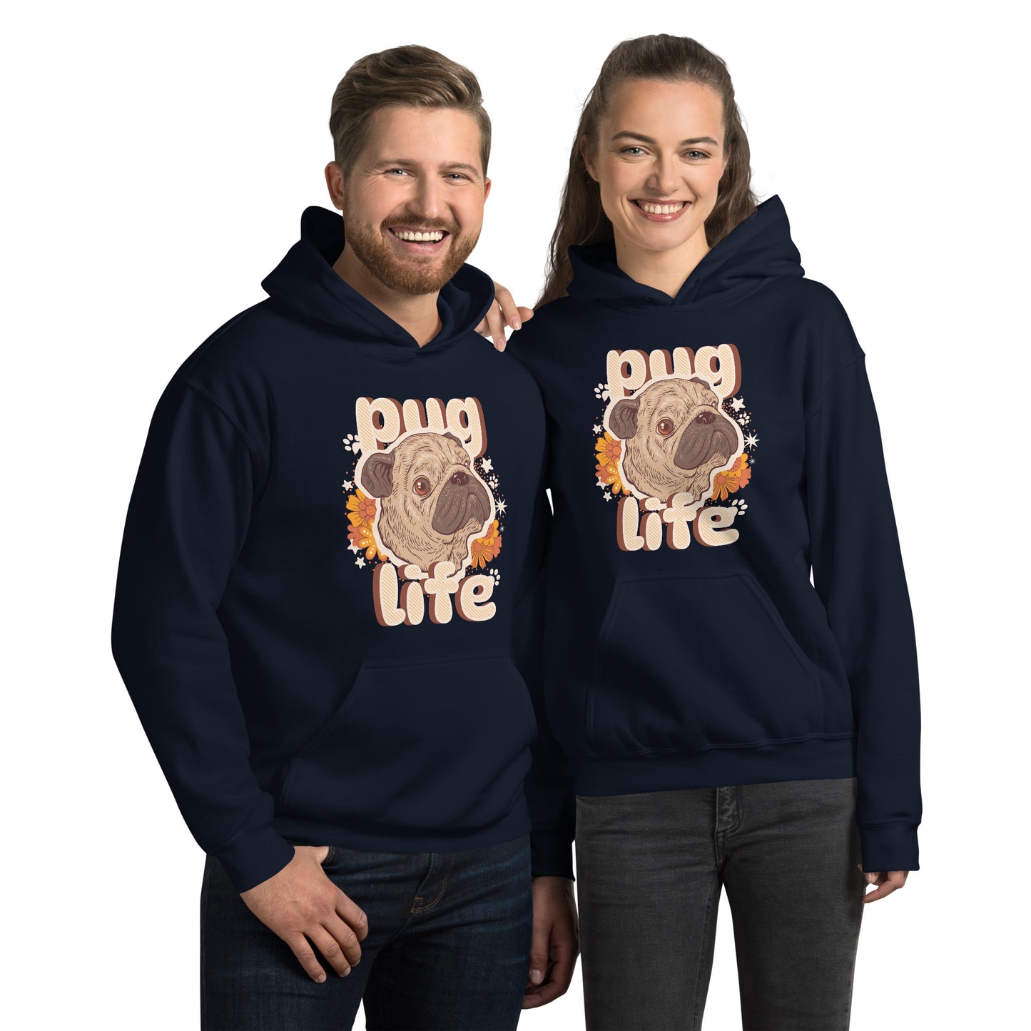 Pug Life Unisex Hoodie