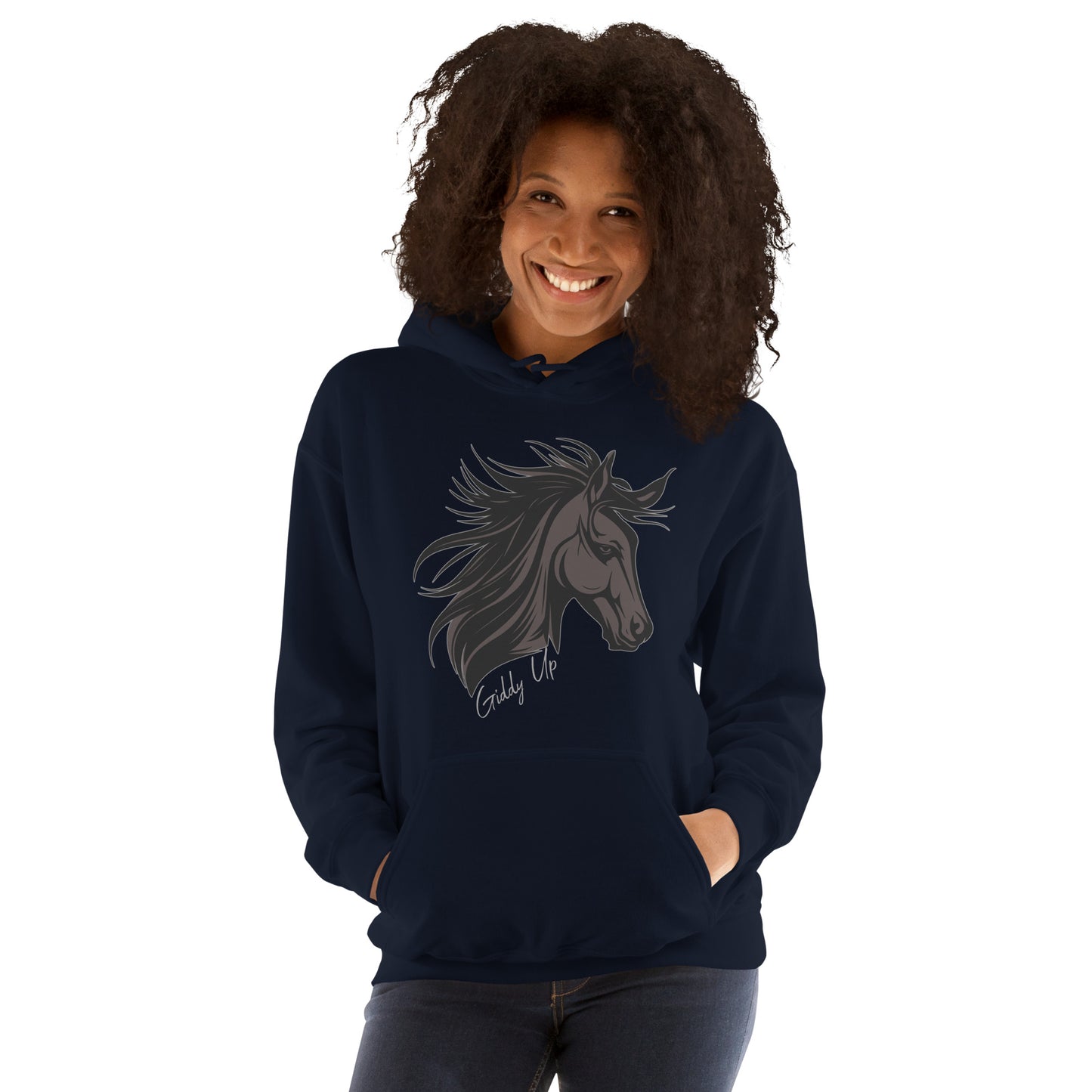 Giddy Up Horse Unisex Hoodie