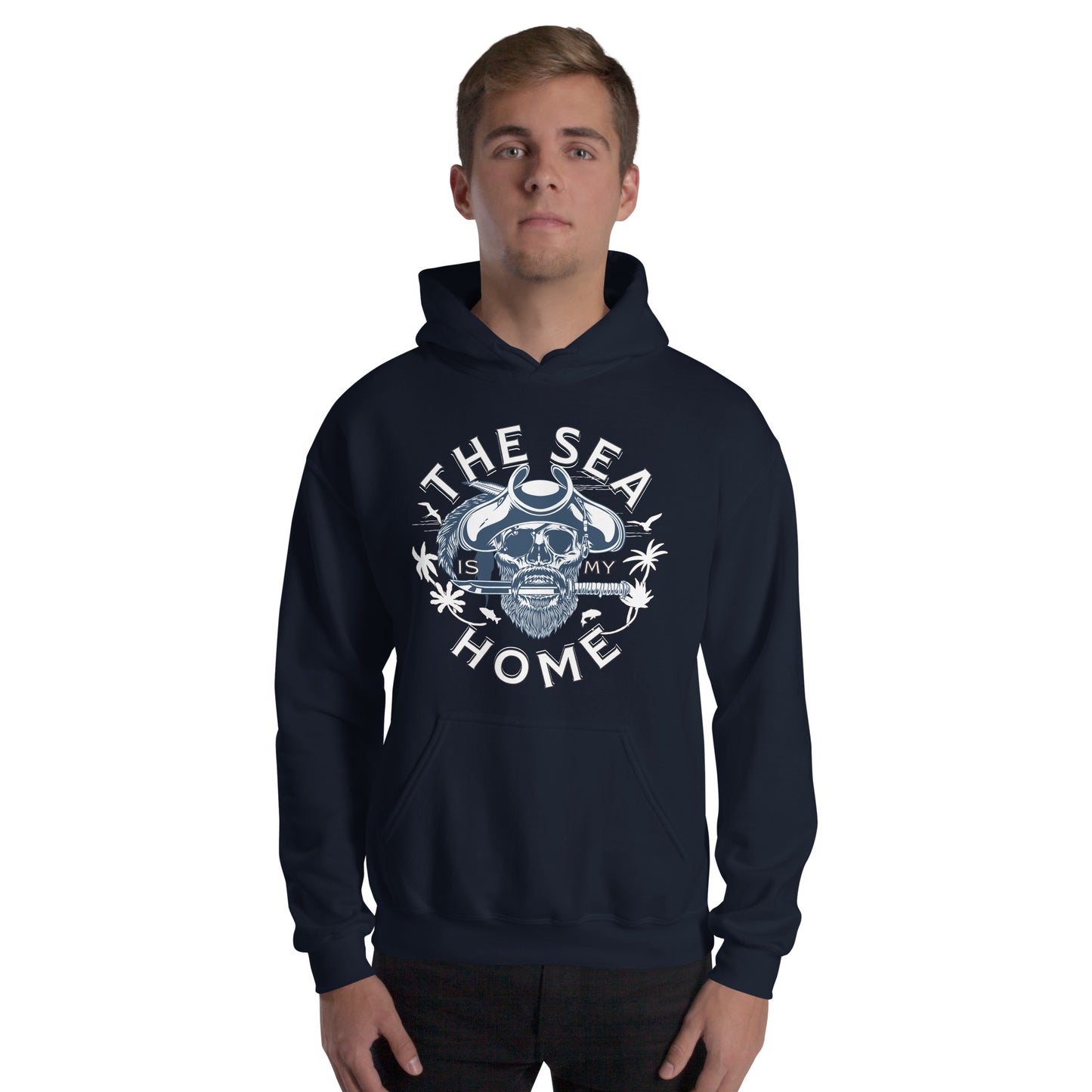 The Sea is My Home Pirate Unisex Hoodie