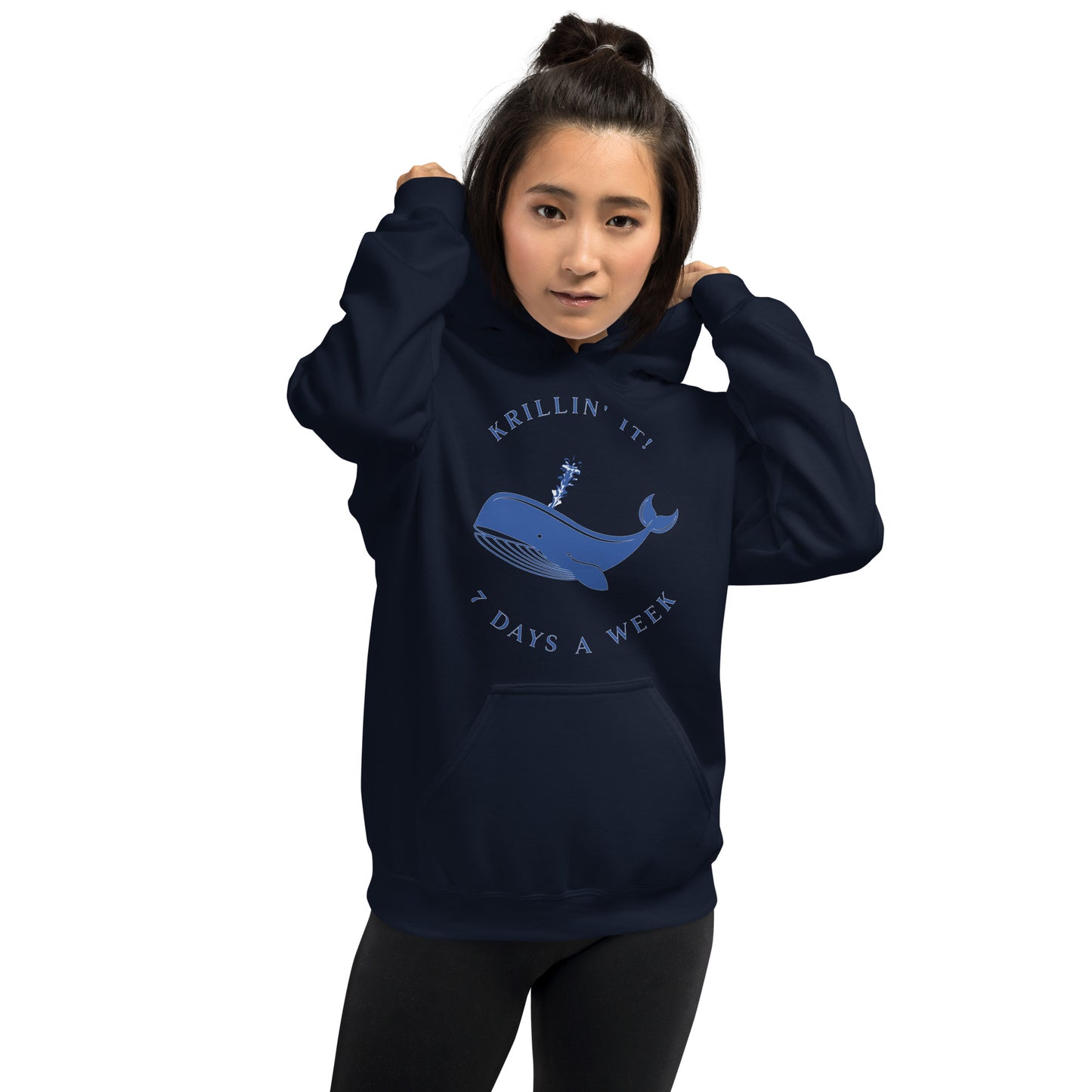 Whales Krillin' It! Unisex Hoodie