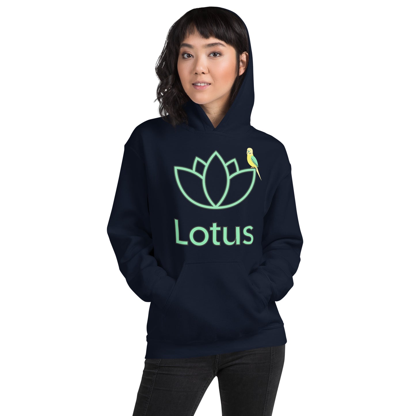 Lotus Bird Unisex Hoodie