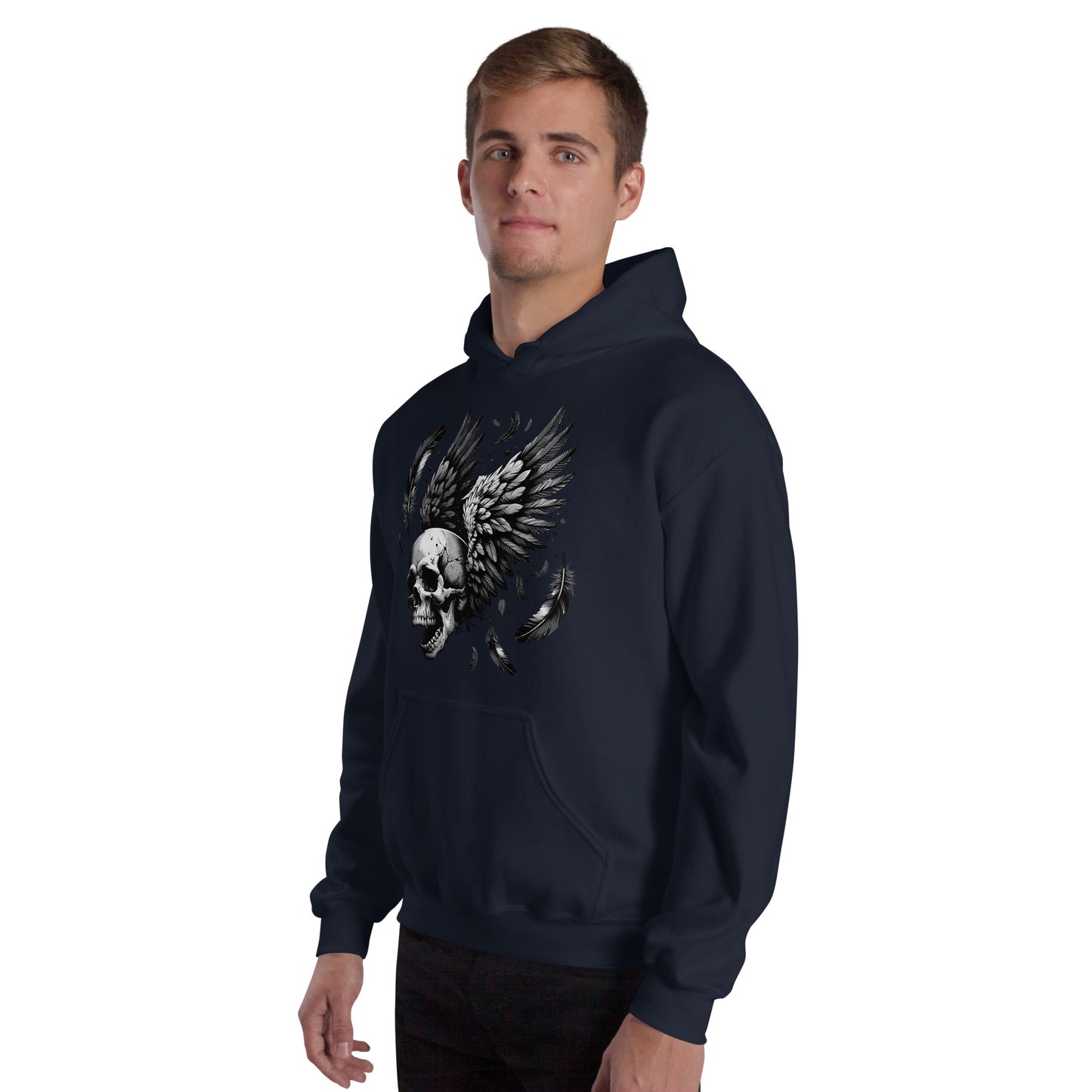 Flying Skull Unisex Hoodie