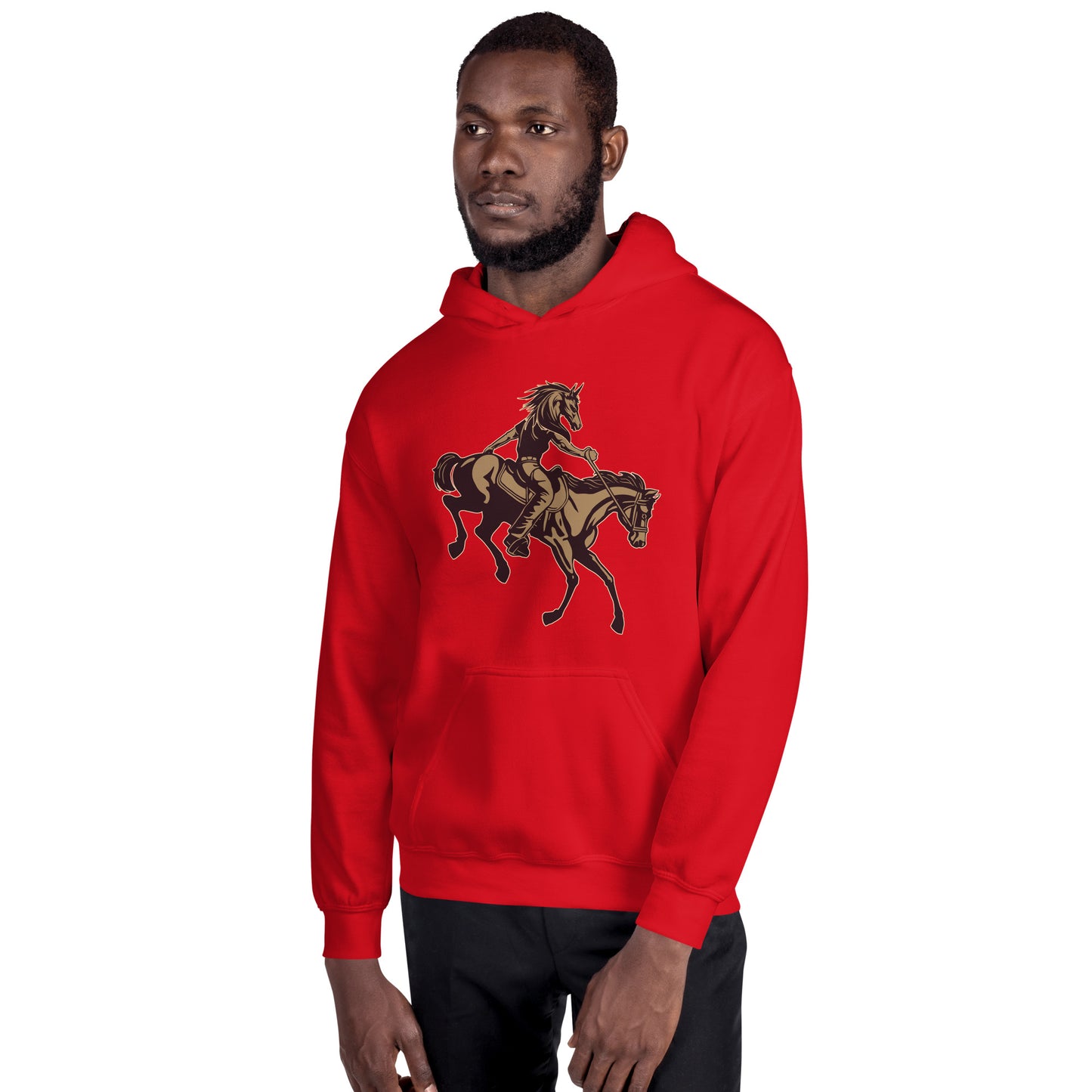 Horse-Man Unisex Hoodie