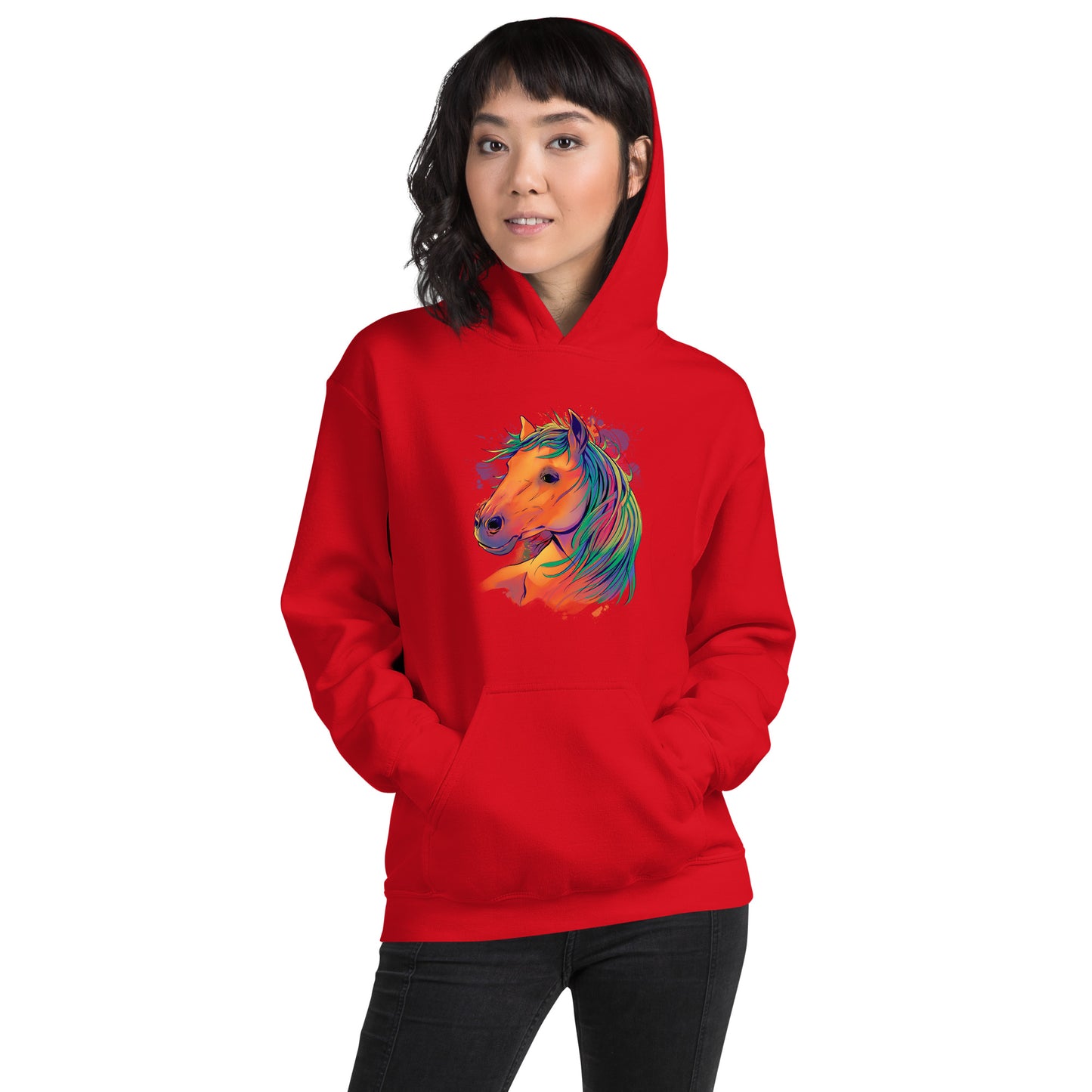 Horse Rainbow Unisex Hoodie