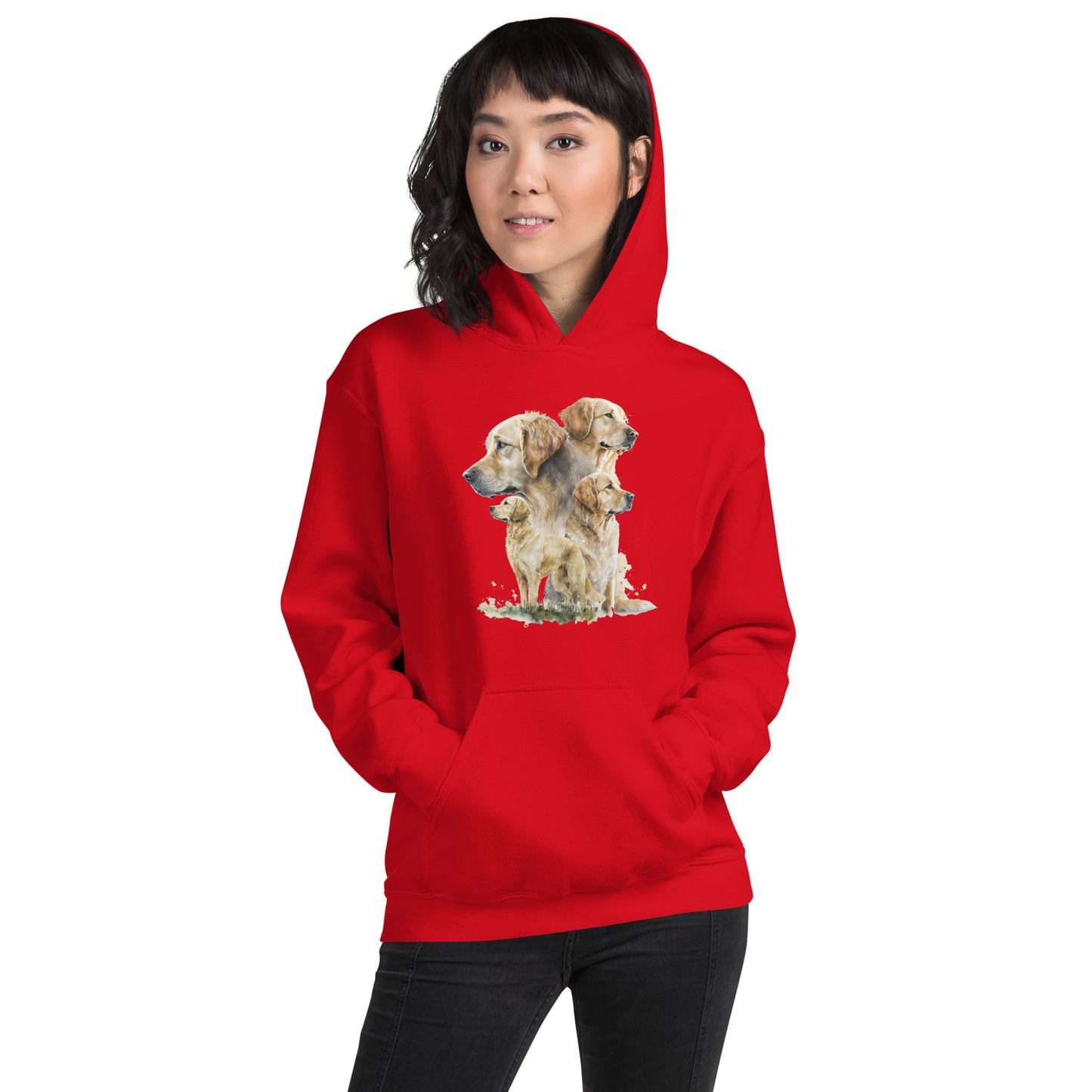 Golden Retrievers Unisex Hoodie