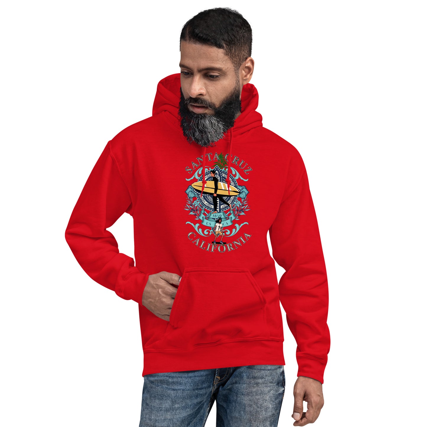 Santa Cruz California Unisex Hoodie