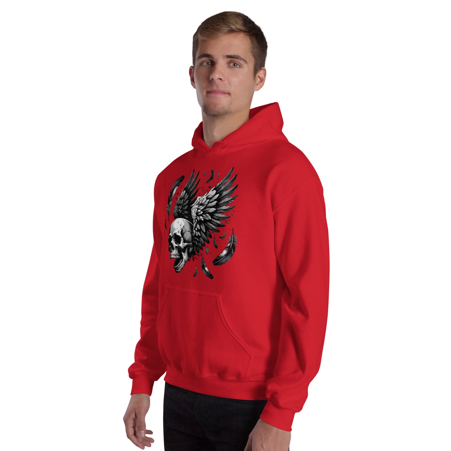 Flying Skull Unisex Hoodie