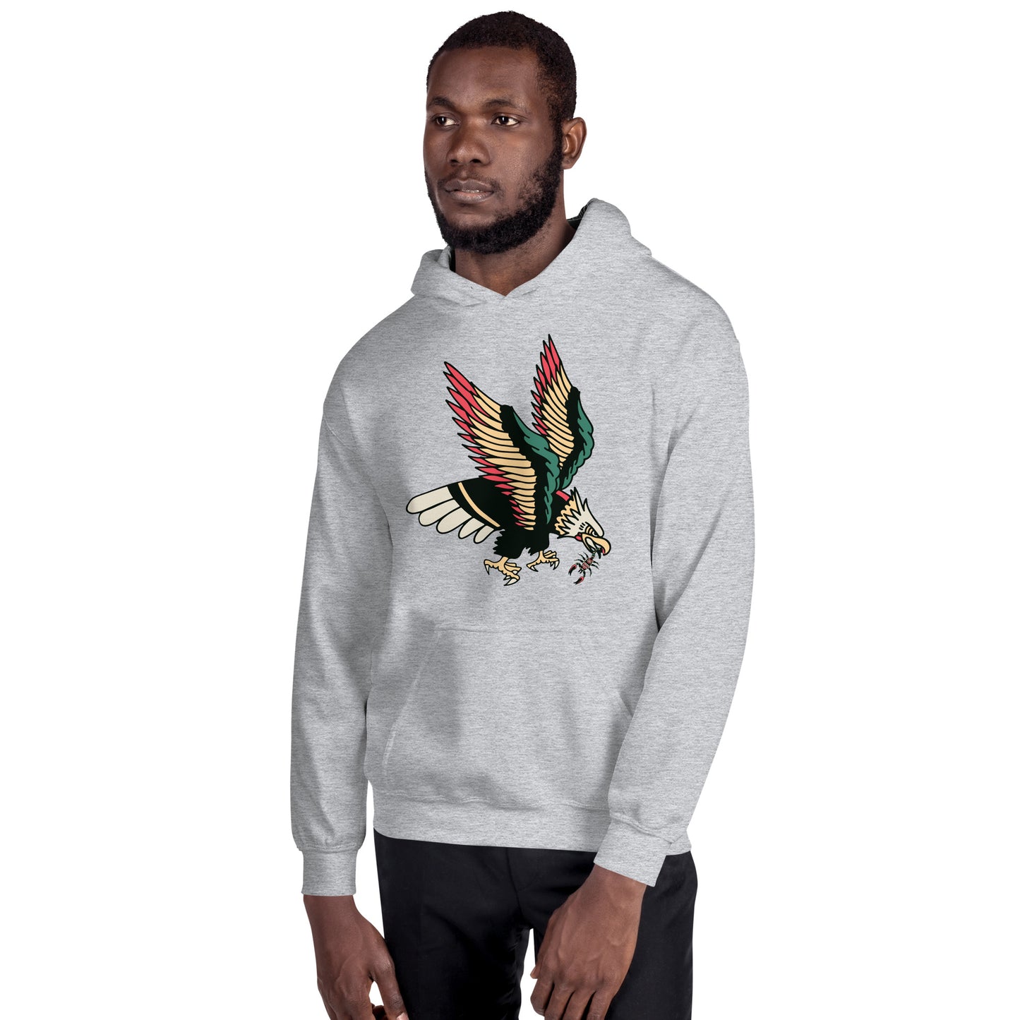 Eagle Con Escorpión Unisex Hoodie