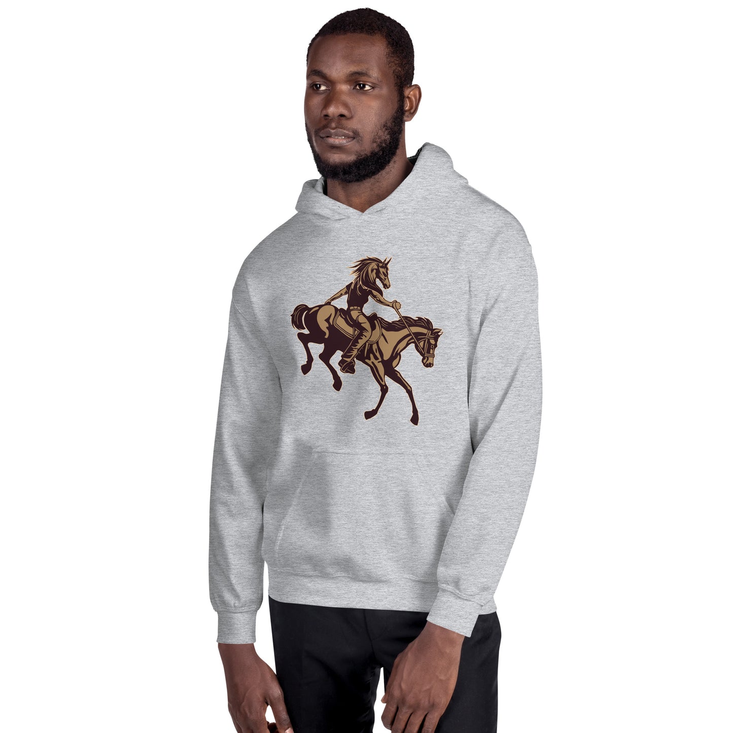 Horse-Man Unisex Hoodie