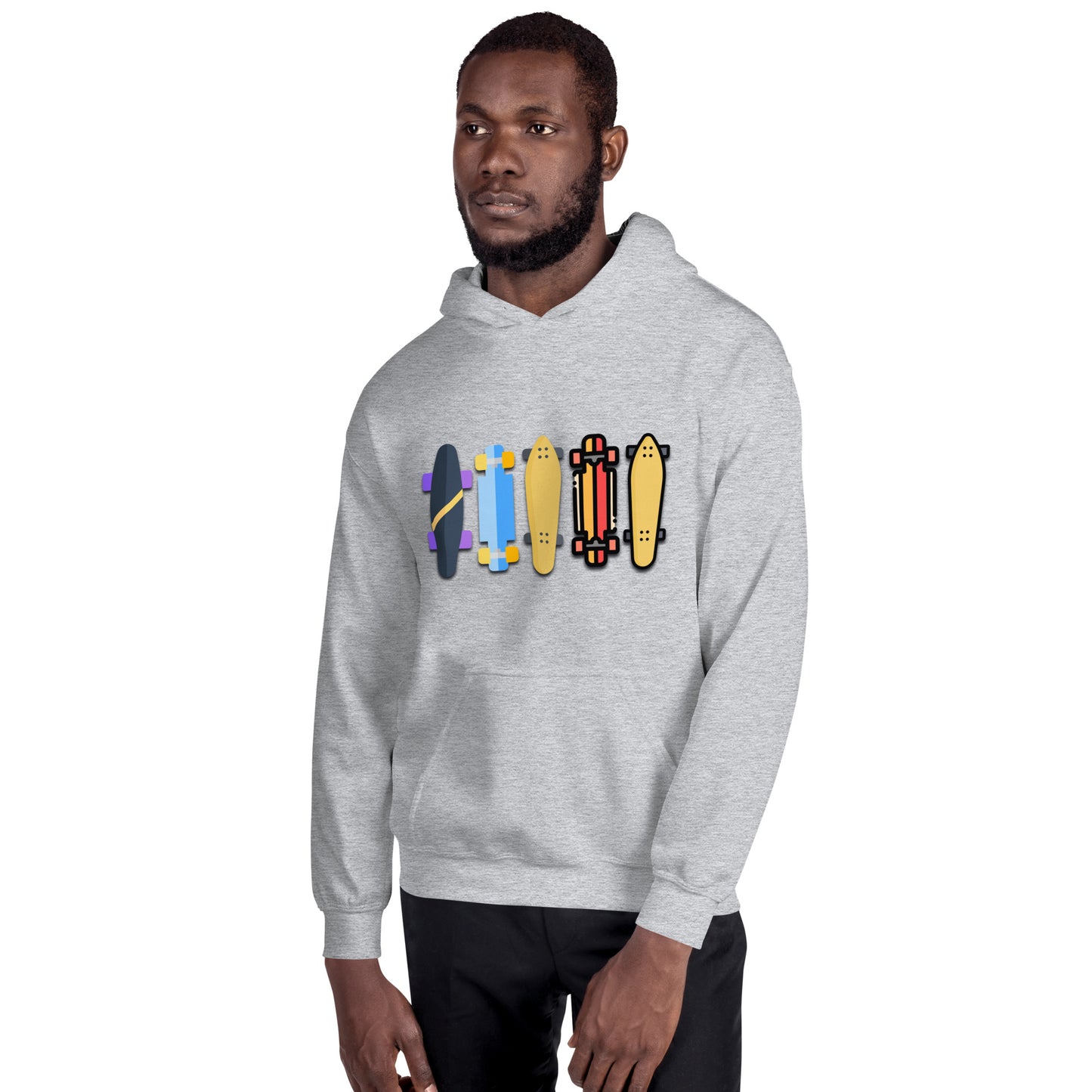 Skateboard Decks Unisex Hoodie