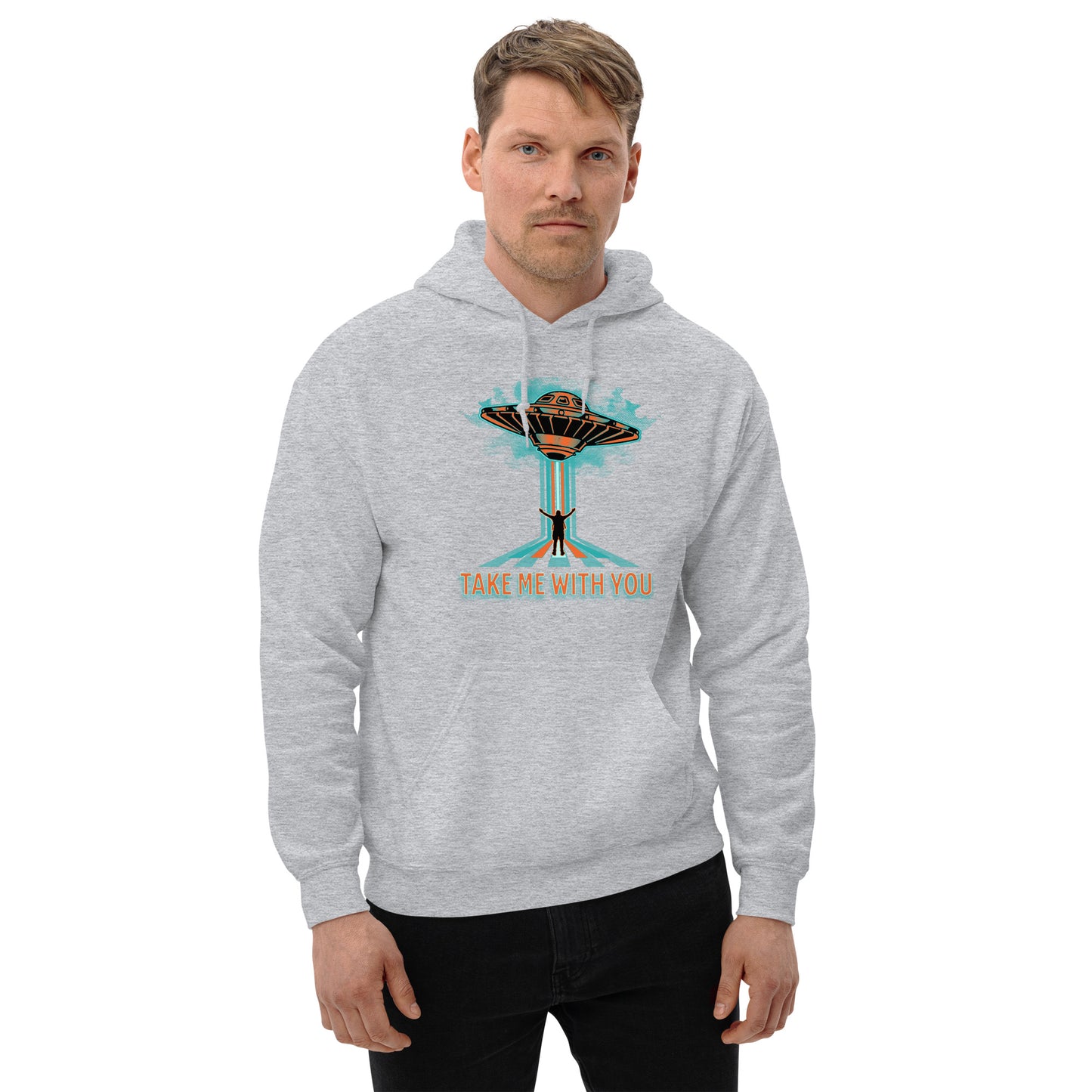 Aliens Take Me With You Unisex Hoodie