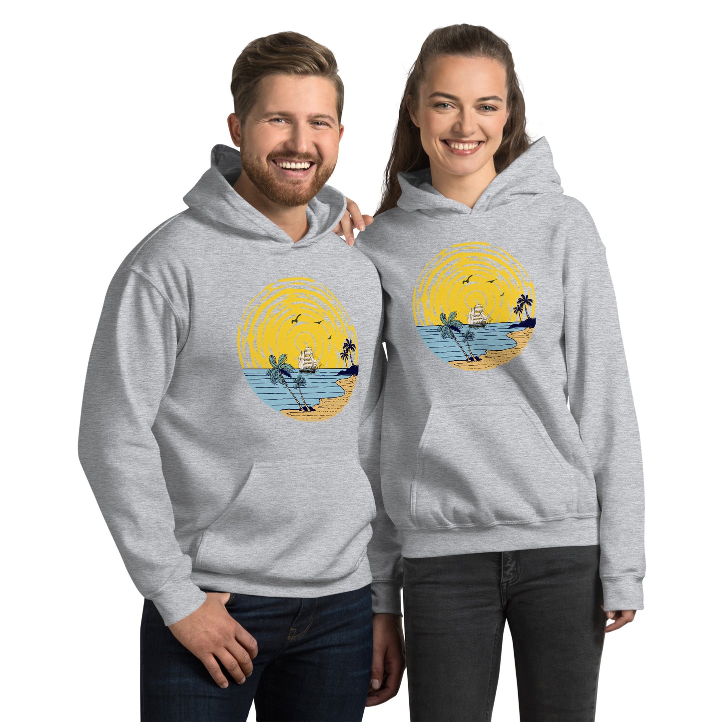 Paradise Ship Unisex Hoodie