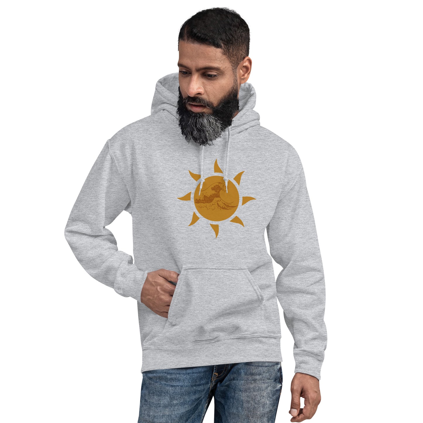 Wave in Sun Unisex Hoodie