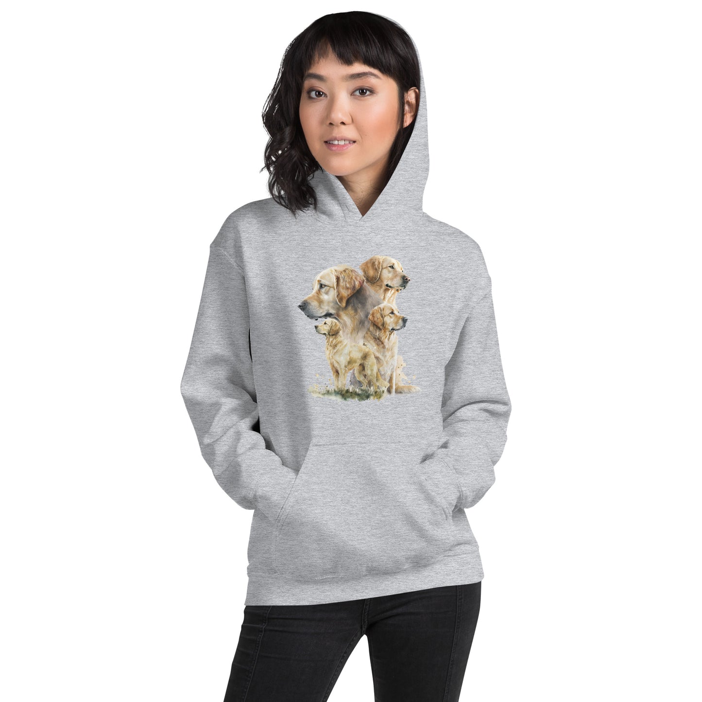 Golden Retrievers Unisex Hoodie