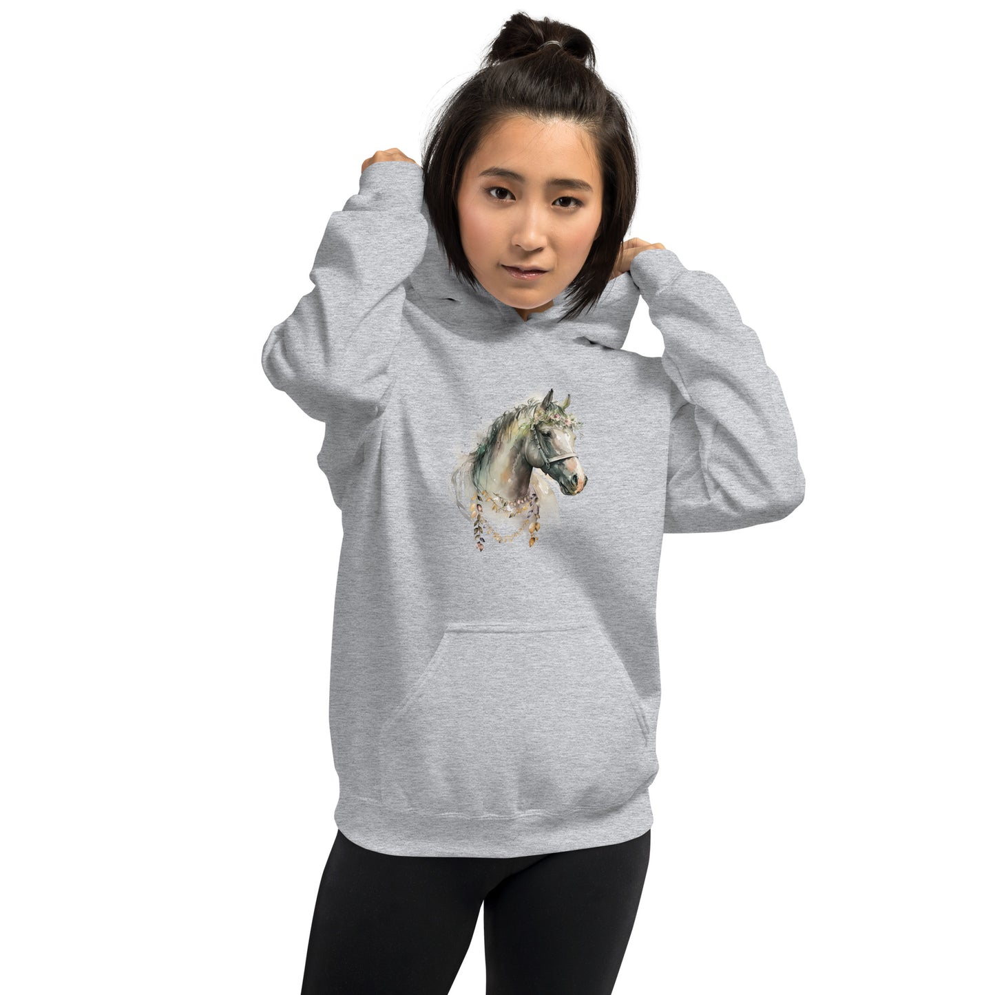 Whimsical Horse Unisex Hoodie