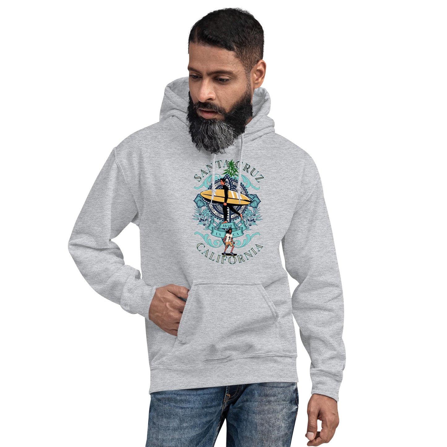 Santa Cruz California Unisex Hoodie