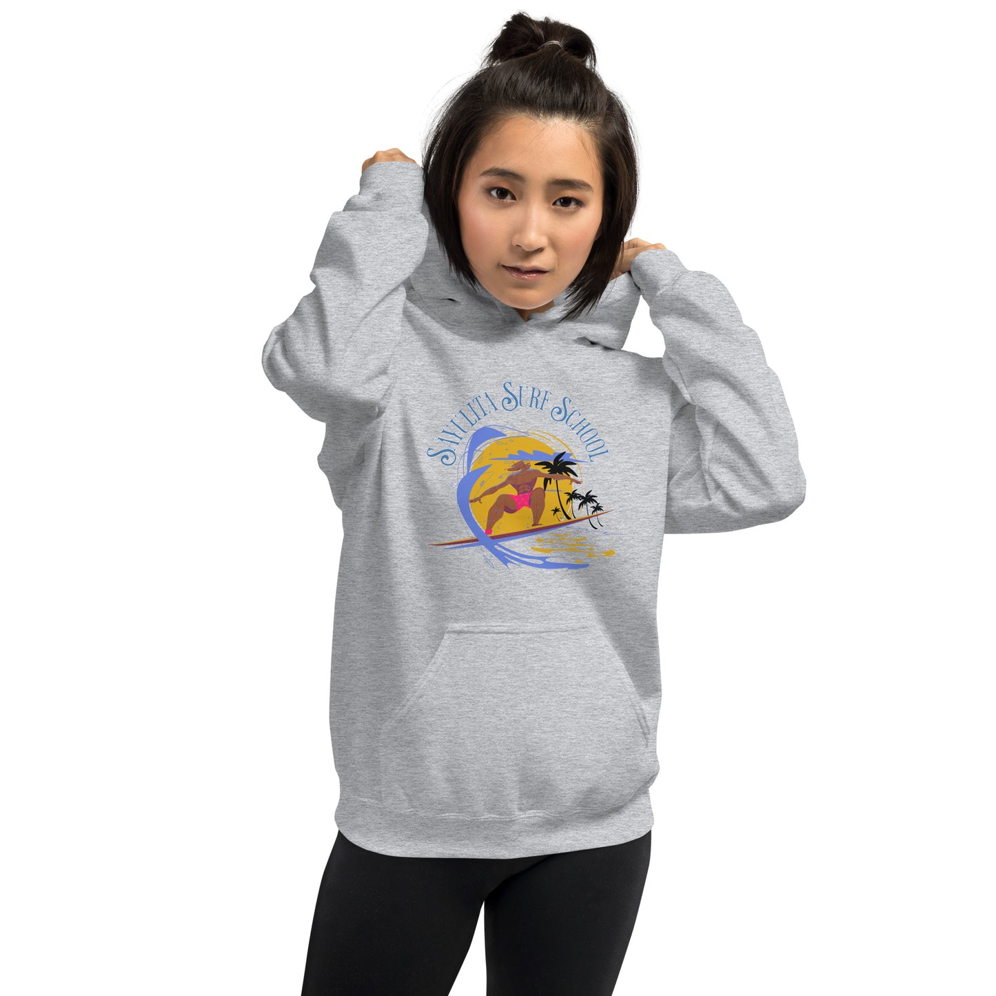 Sayulita Surf School Unisex Hoodie