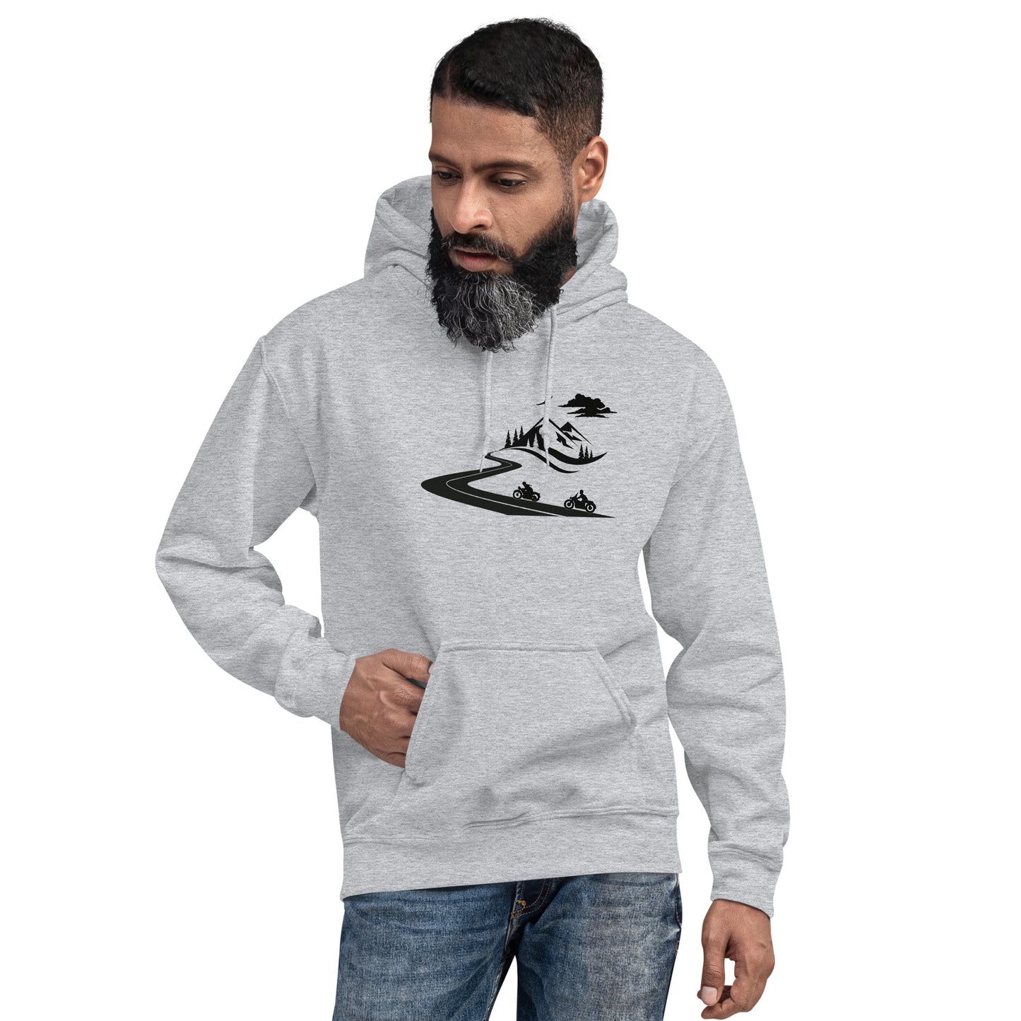 Motorcycle Road Trip Unisex Hoodie