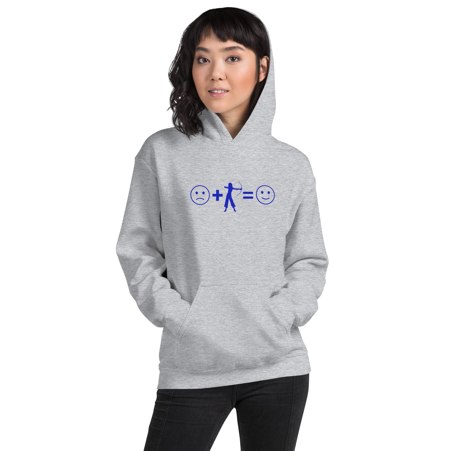 Archery Equals Happiness Unisex Hoodie