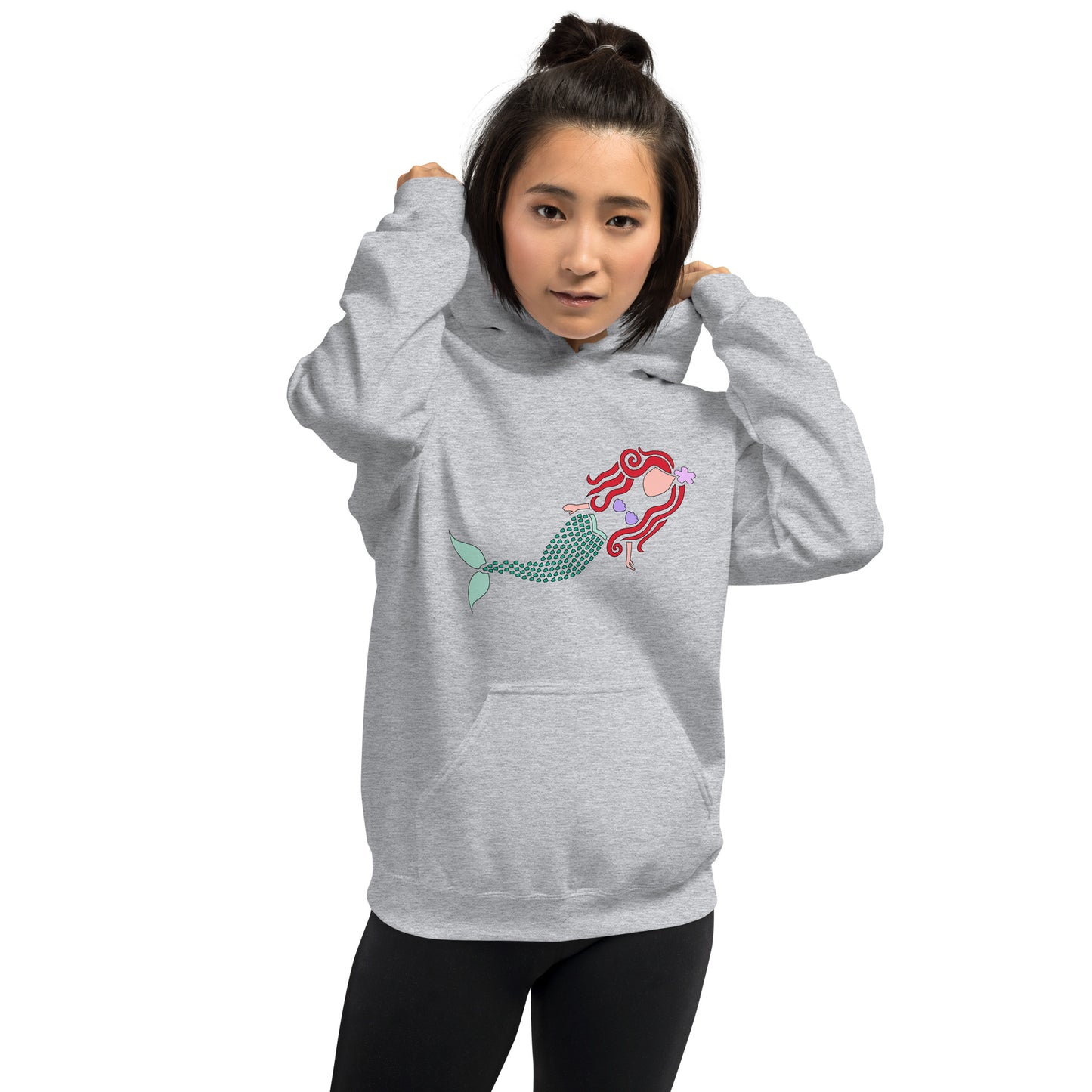 A Mermaid Under the Water Unisex Hoodie