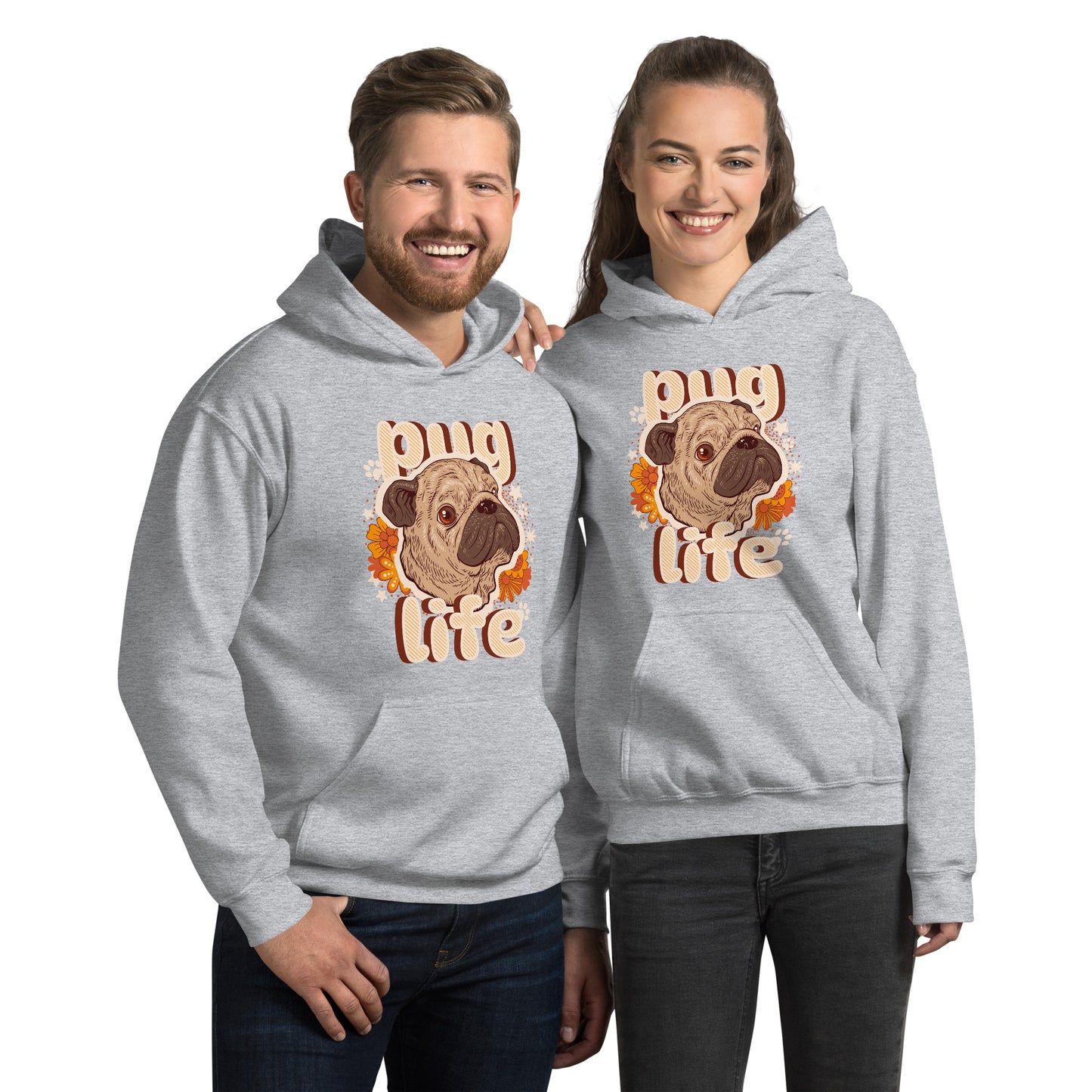 Pug Life Unisex Hoodie