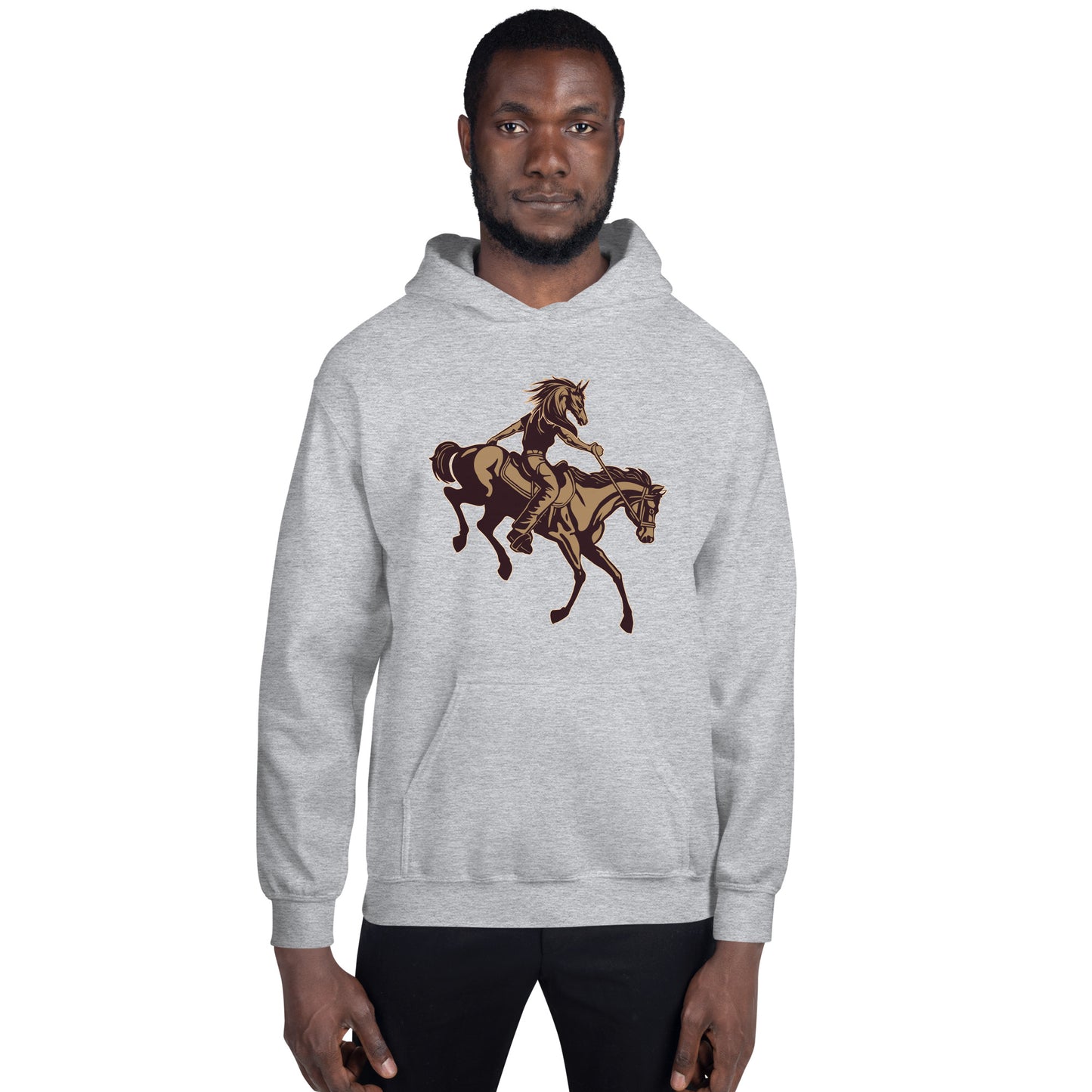 Horse-Man Unisex Hoodie