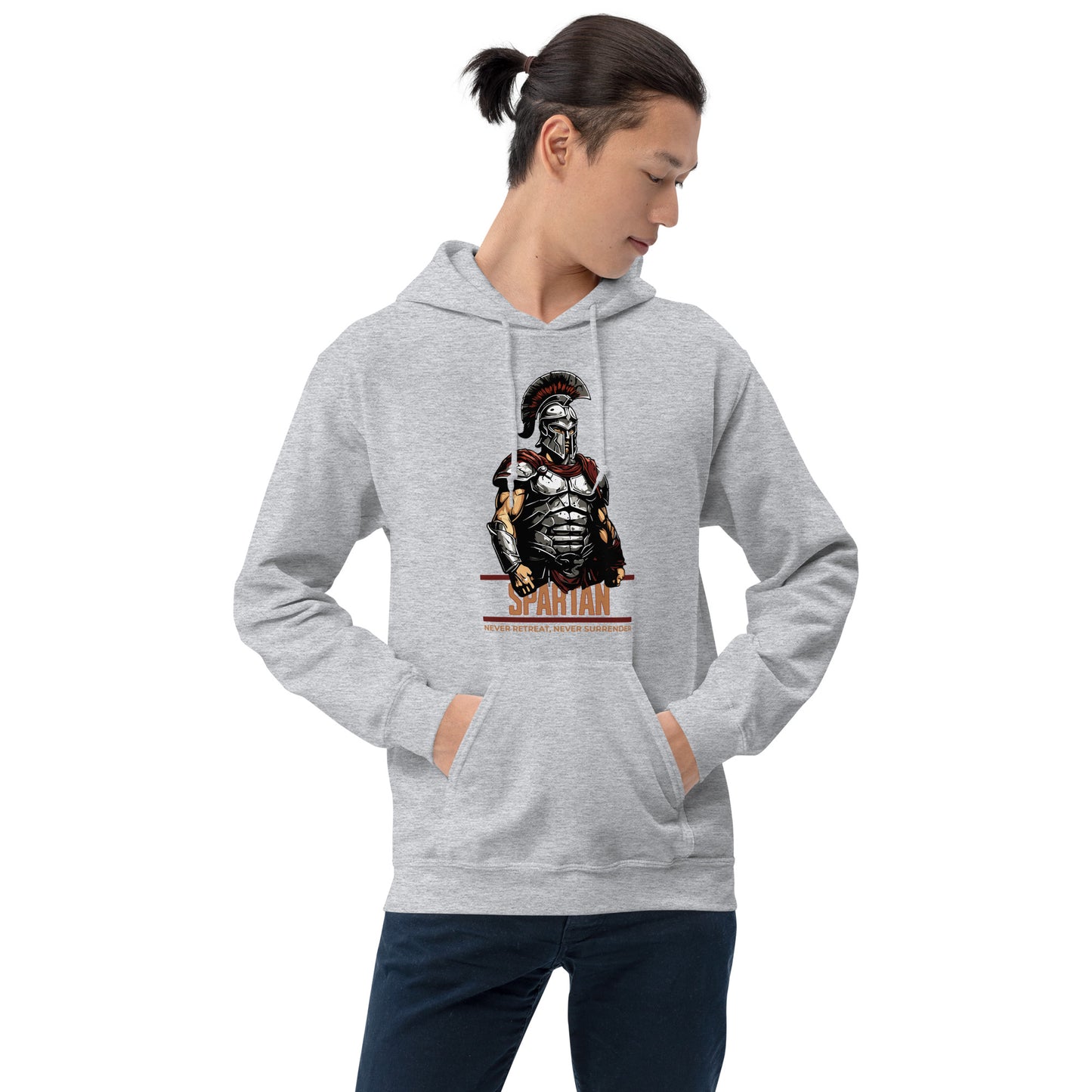 SPARTAN: Never Retreat, Never Surrender Unisex Hoodie