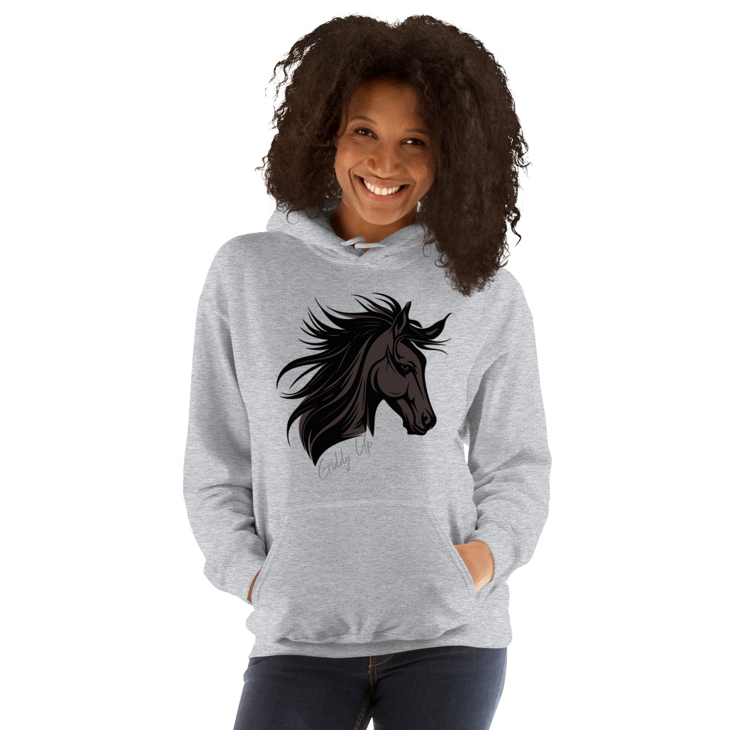 Giddy Up Horse Unisex Hoodie