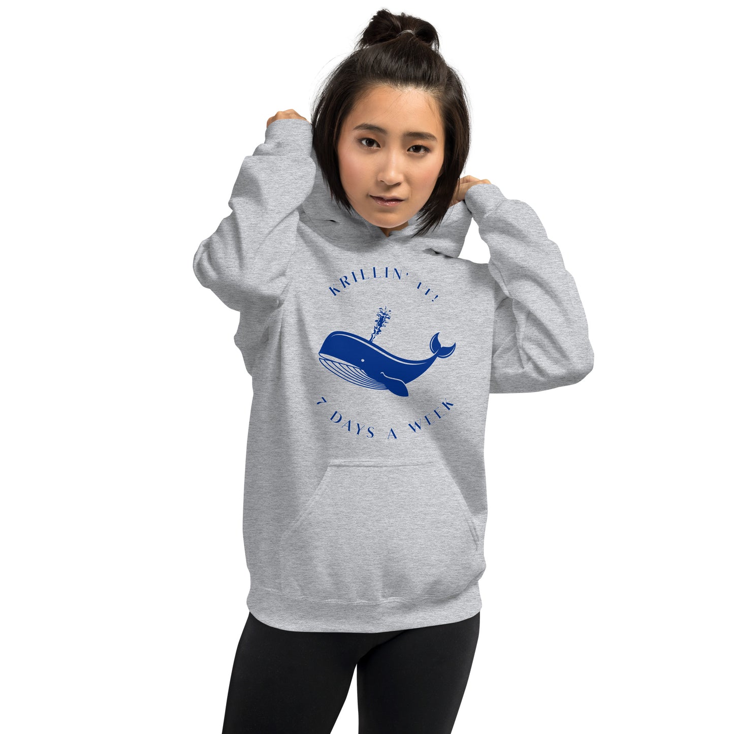 Whales Krillin' It! Unisex Hoodie