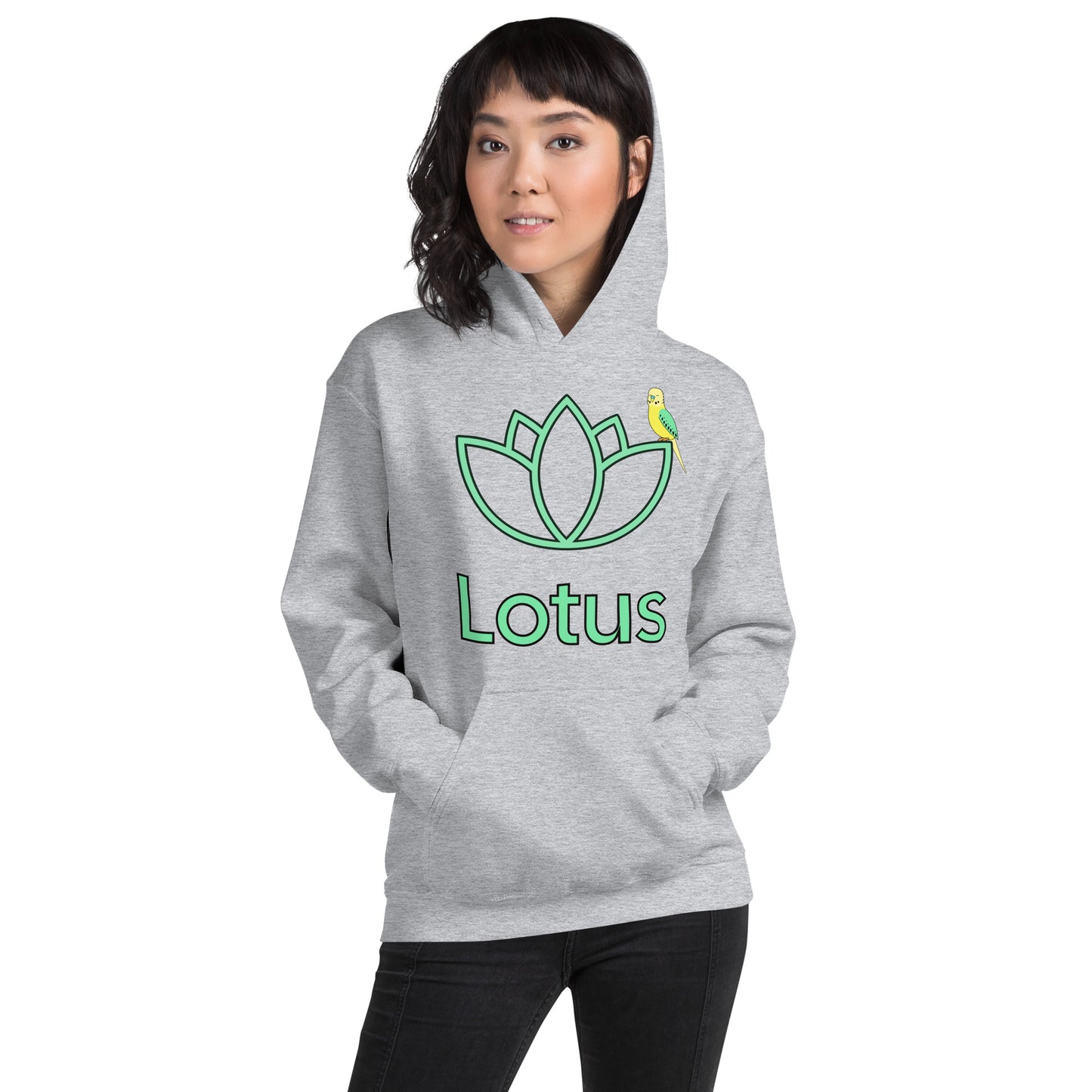 Lotus Bird Unisex Hoodie