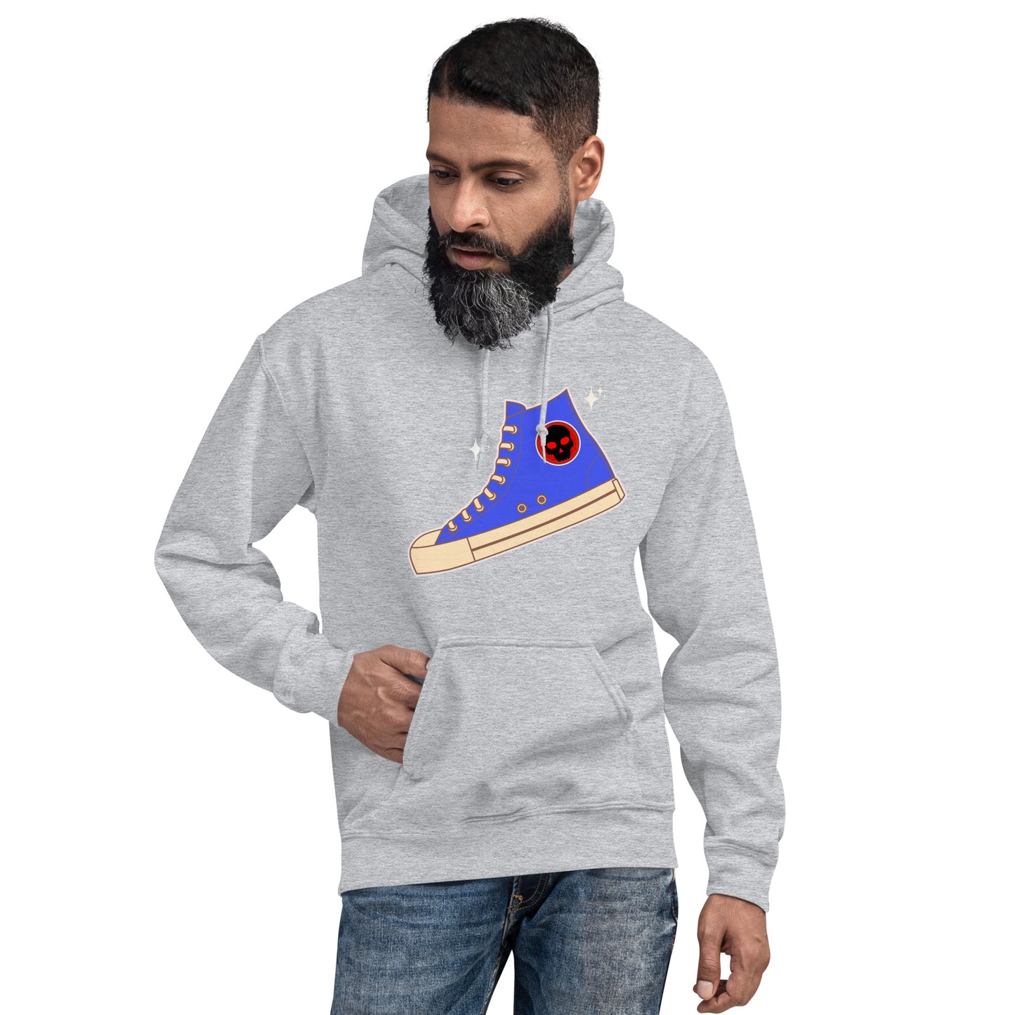 High Top Sneaker Unisex Hoodie