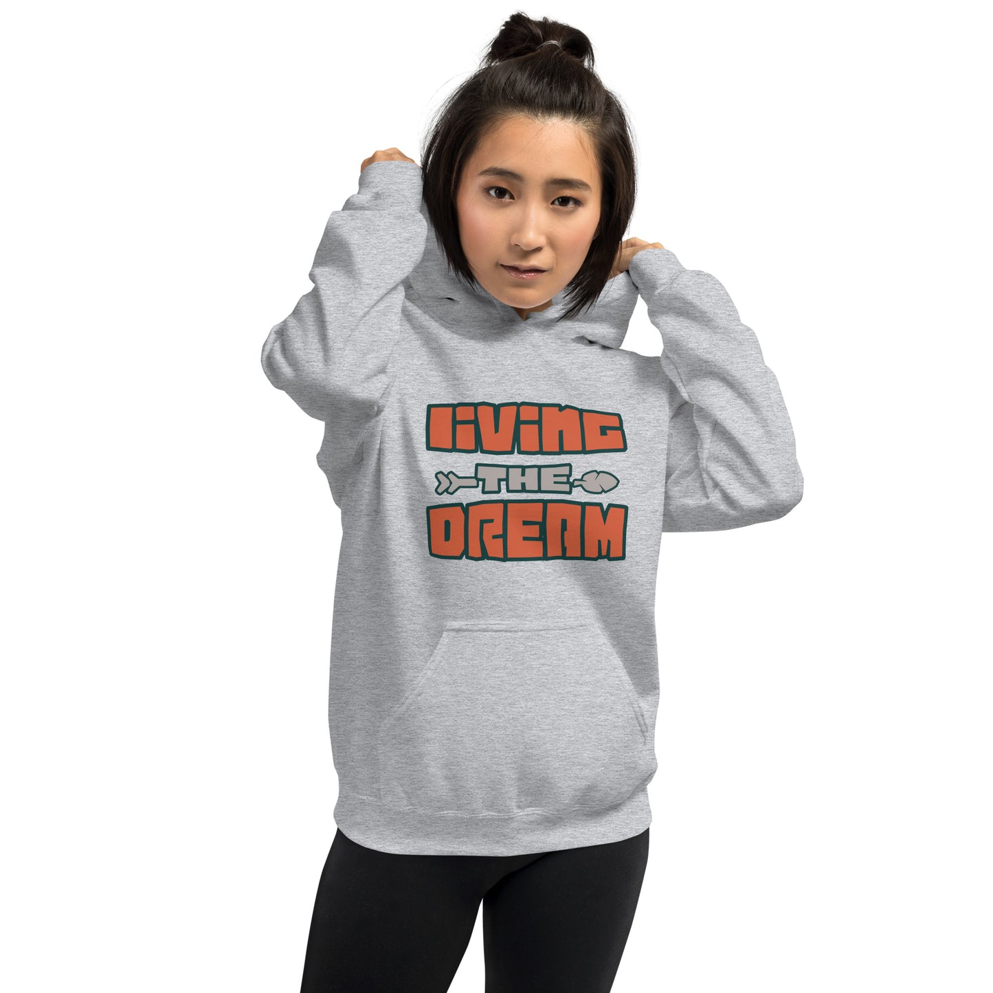 Living the Dream Arrow Unisex Hoodie